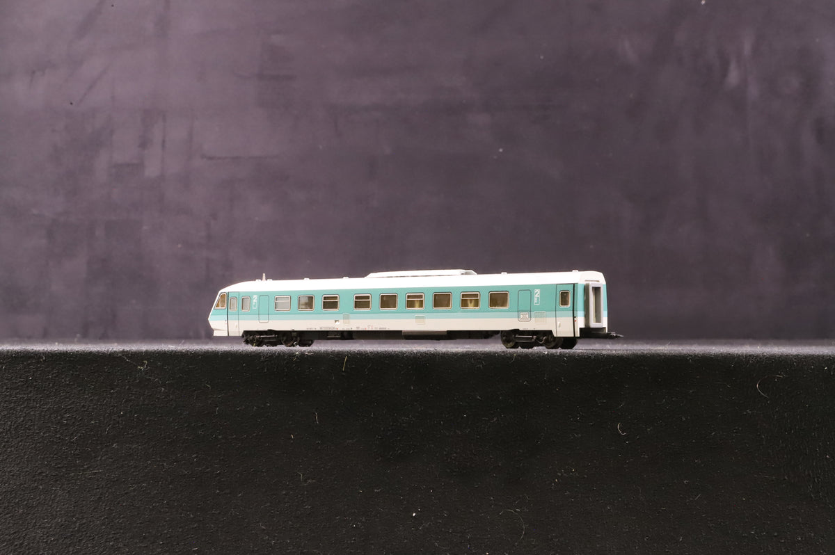 Fleischmann N 2 Car DMU Green &amp; Grey