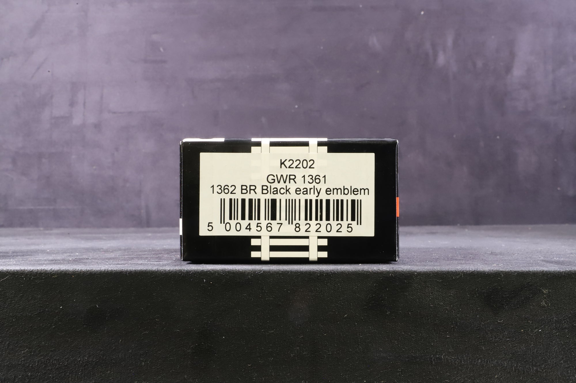 KMRC OO K2202 1361 Saddle Tank '1362' BR Black, Early Crest