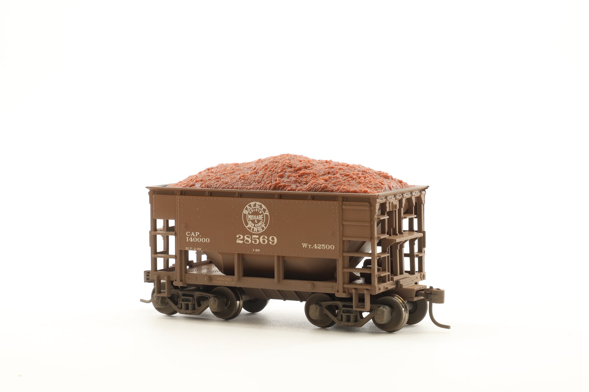 Athearn HO 87019 Duluth Missabe & Iron Range 24' Ore Car 6 Pack Weathered