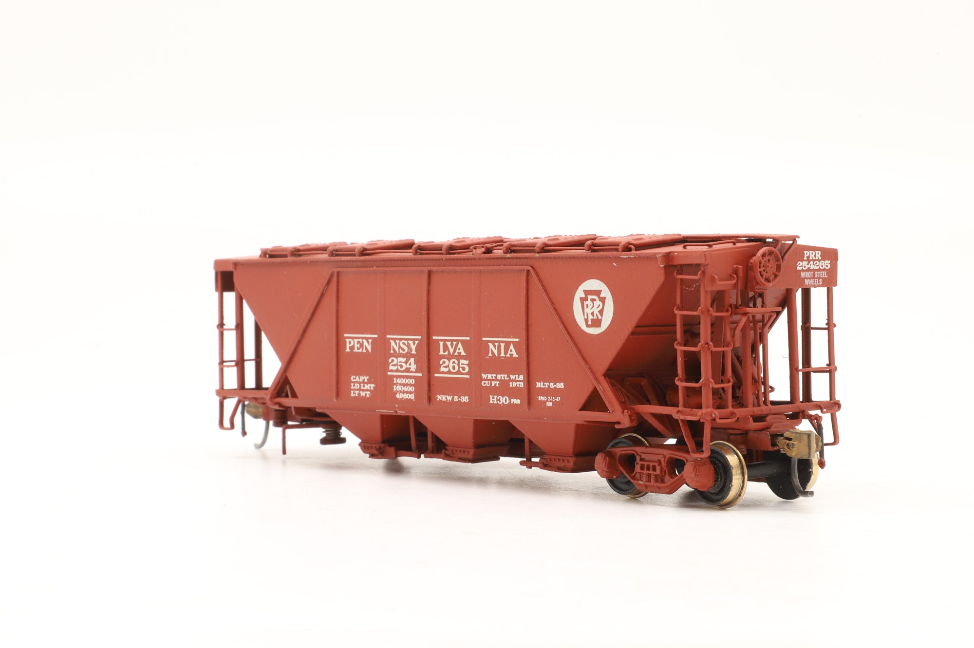 Oriental Limited HO Brass PRR H30 Covered Hopper