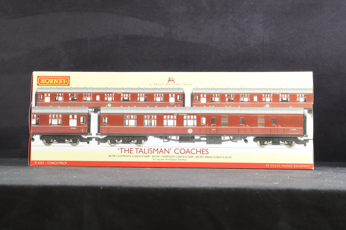 Hornby OO R2569 The Talisman Train Pack &amp; R4252 The Talisman Coaches