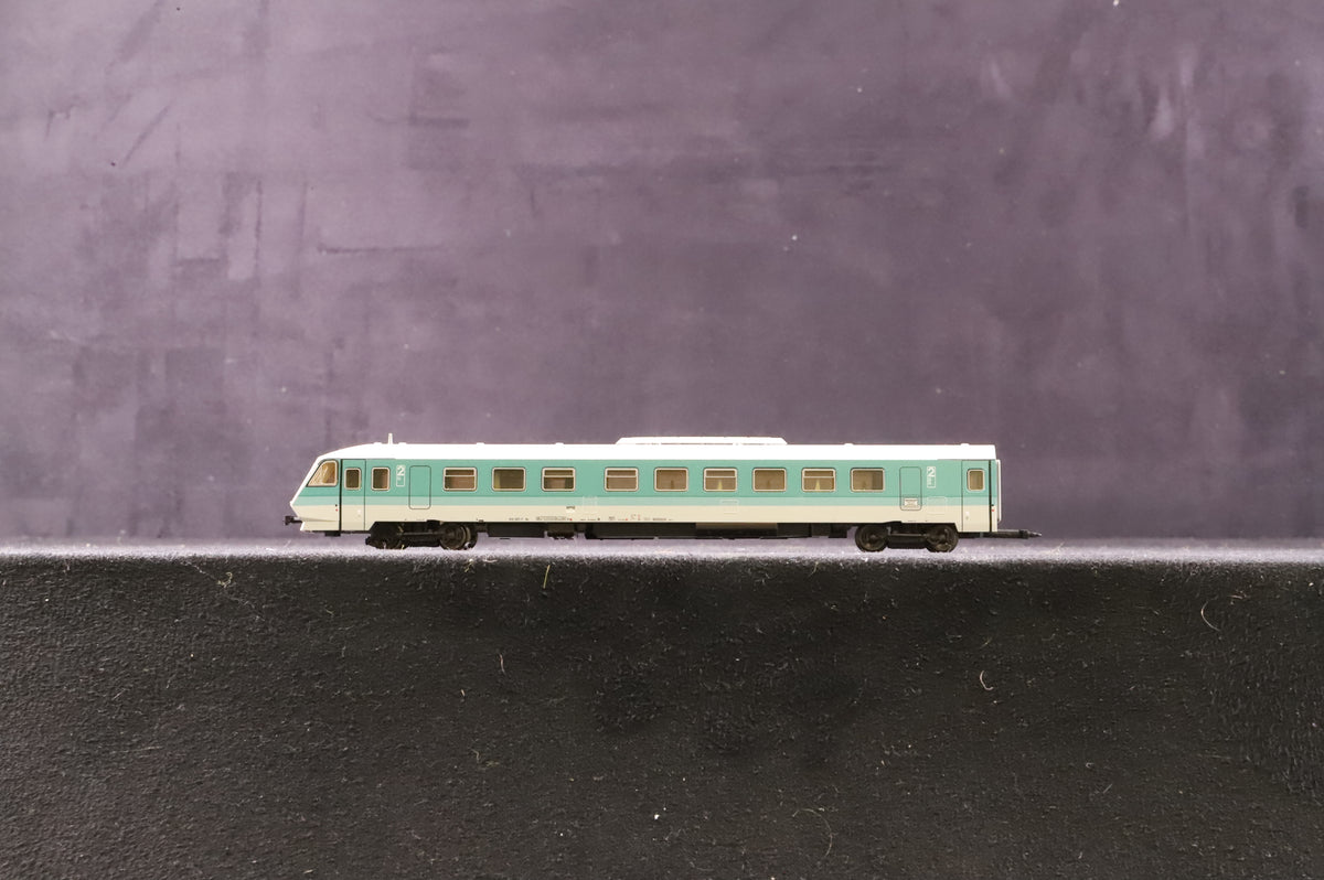 Fleischmann N 2 Car DMU Green &amp; Grey