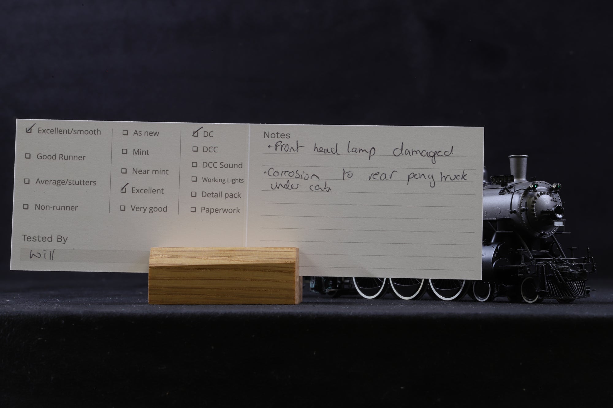 Key Imports HO Brass Class P6 Union Pacific 4-6-2 '2856' Steam Locomotive