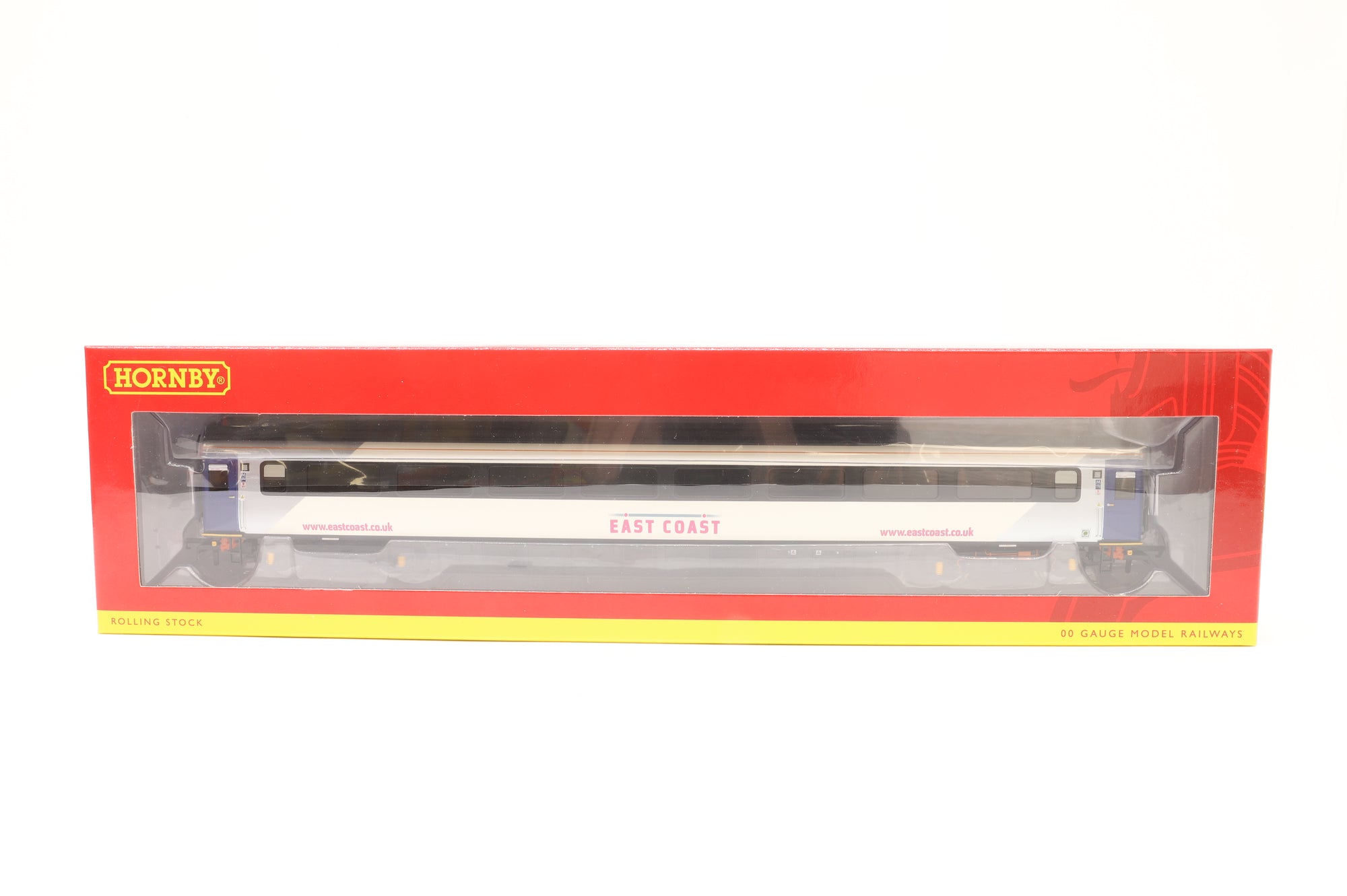 Hornby OO Rake Of 9 Mk3 Coaches East Coast Inc. R40247A, R40243, R40368, R40245, R40247C, R40244, R40247, R40246 & R40247B