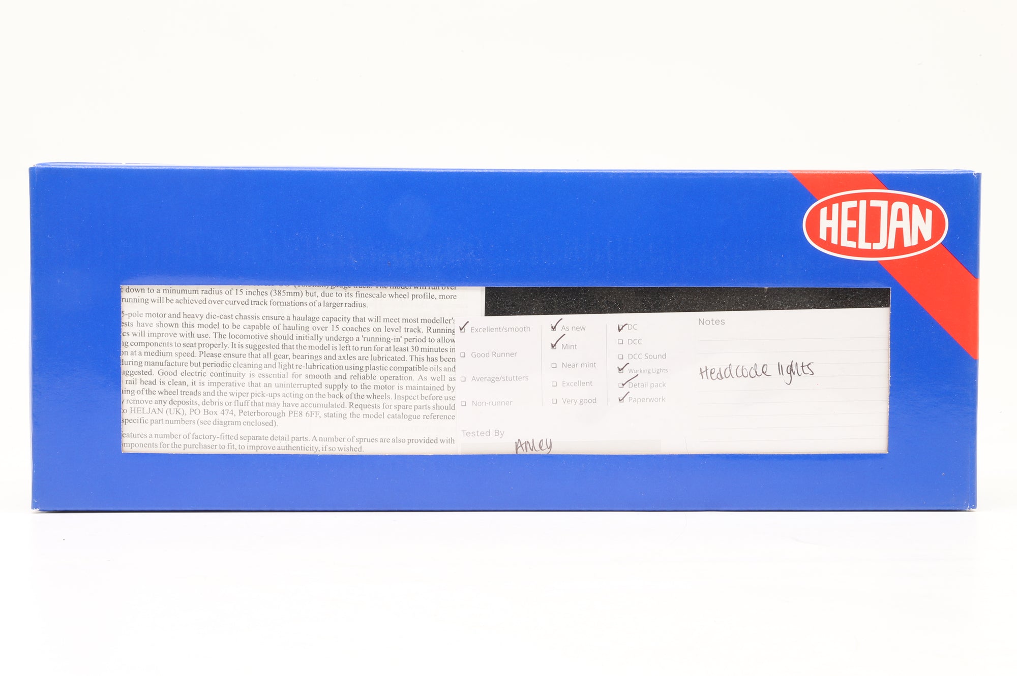 Heljan OO 5205 Class 52 Western D1047 'Western Lord' BR Blue Yellow Warning Panels