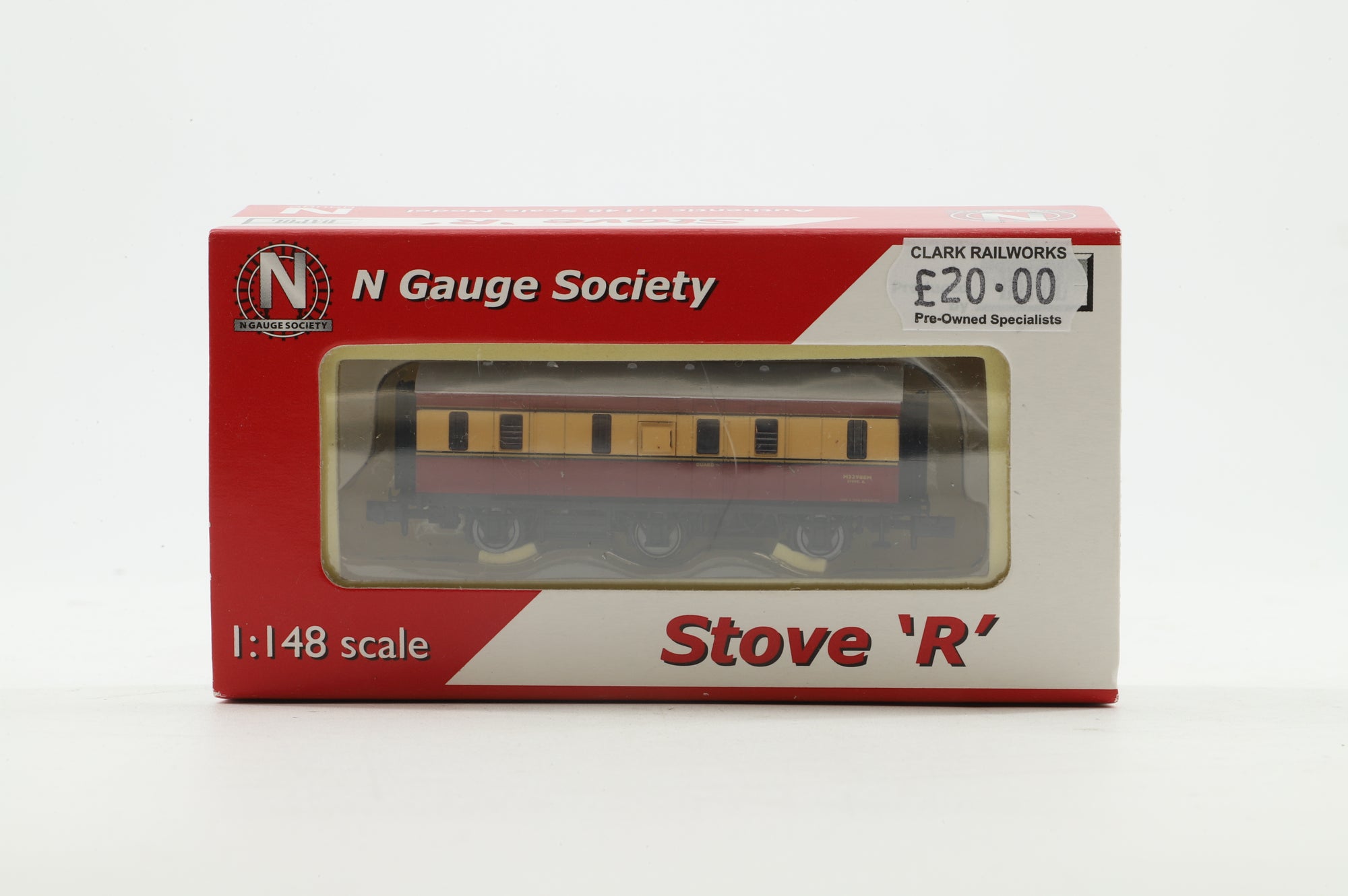 Dapol N Gauge Stove 'R' M32988M in BR Crimson/Cream