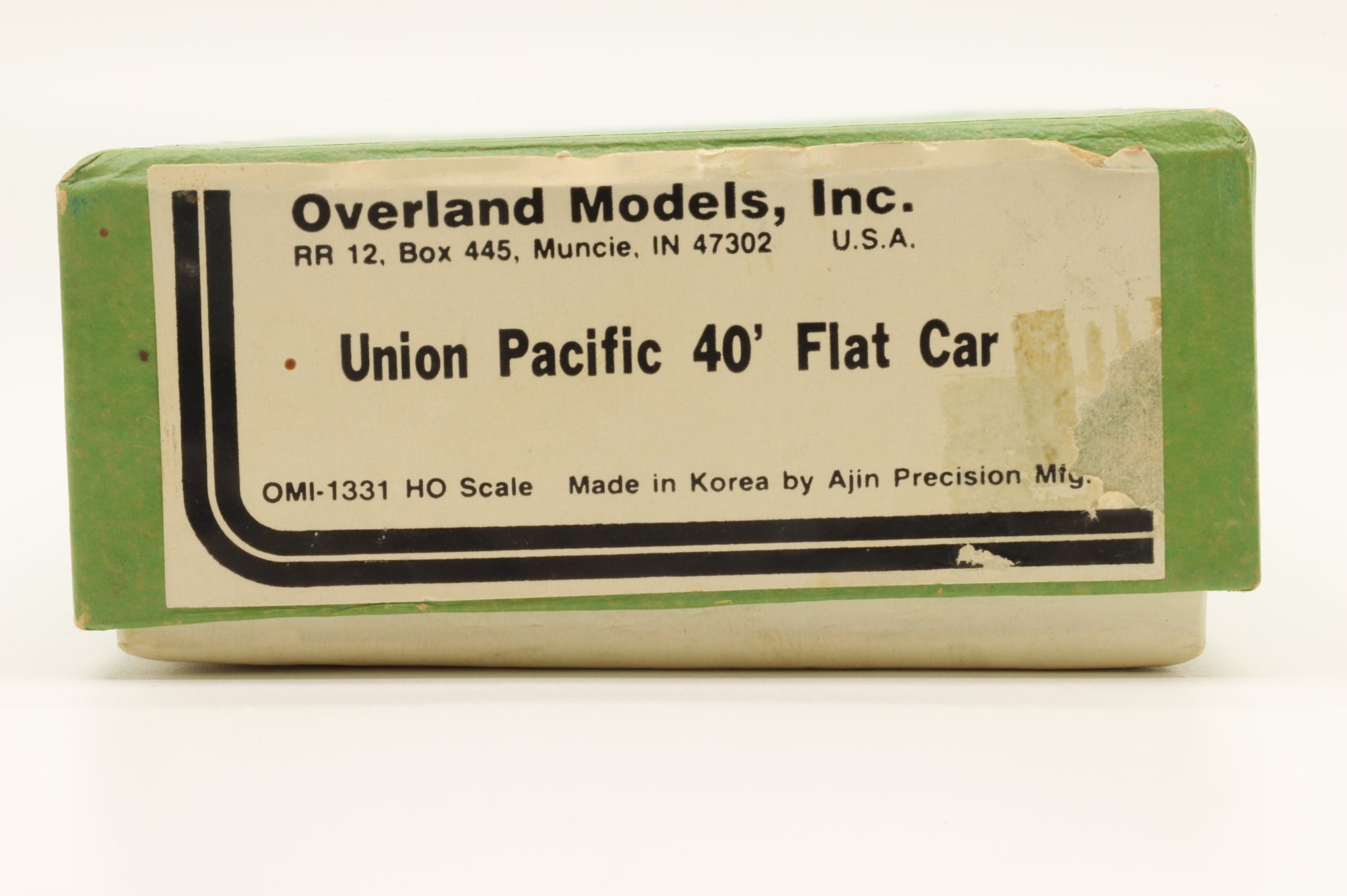 Overland Models/Ajin HO OMI-1331 Union Pacific 40' Flat Car, Unpainted Brass