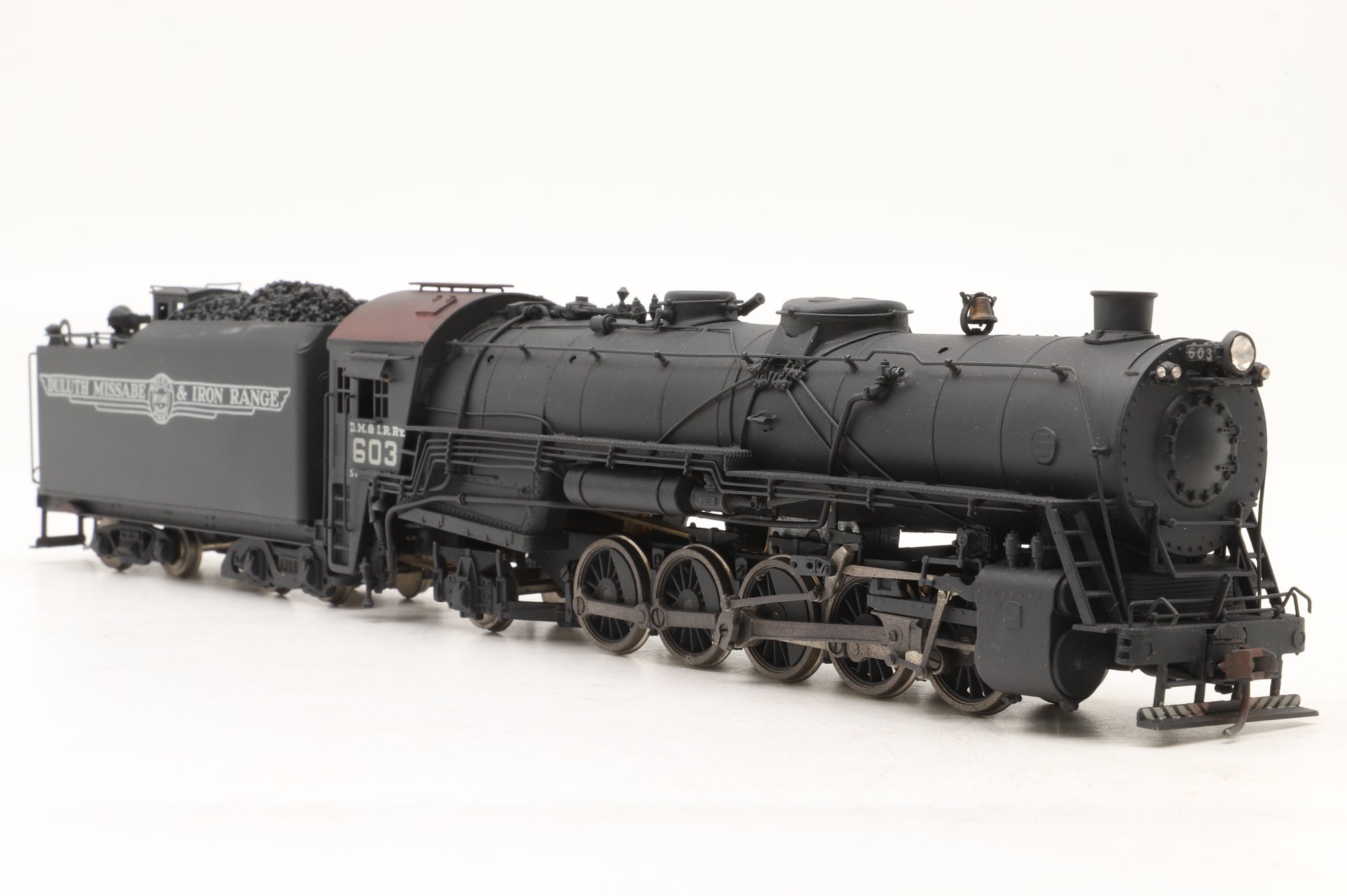 United Scale Models HO Brass DM&IR 0-10-2 Steam Locomotive Weathered Pro Custom Painted