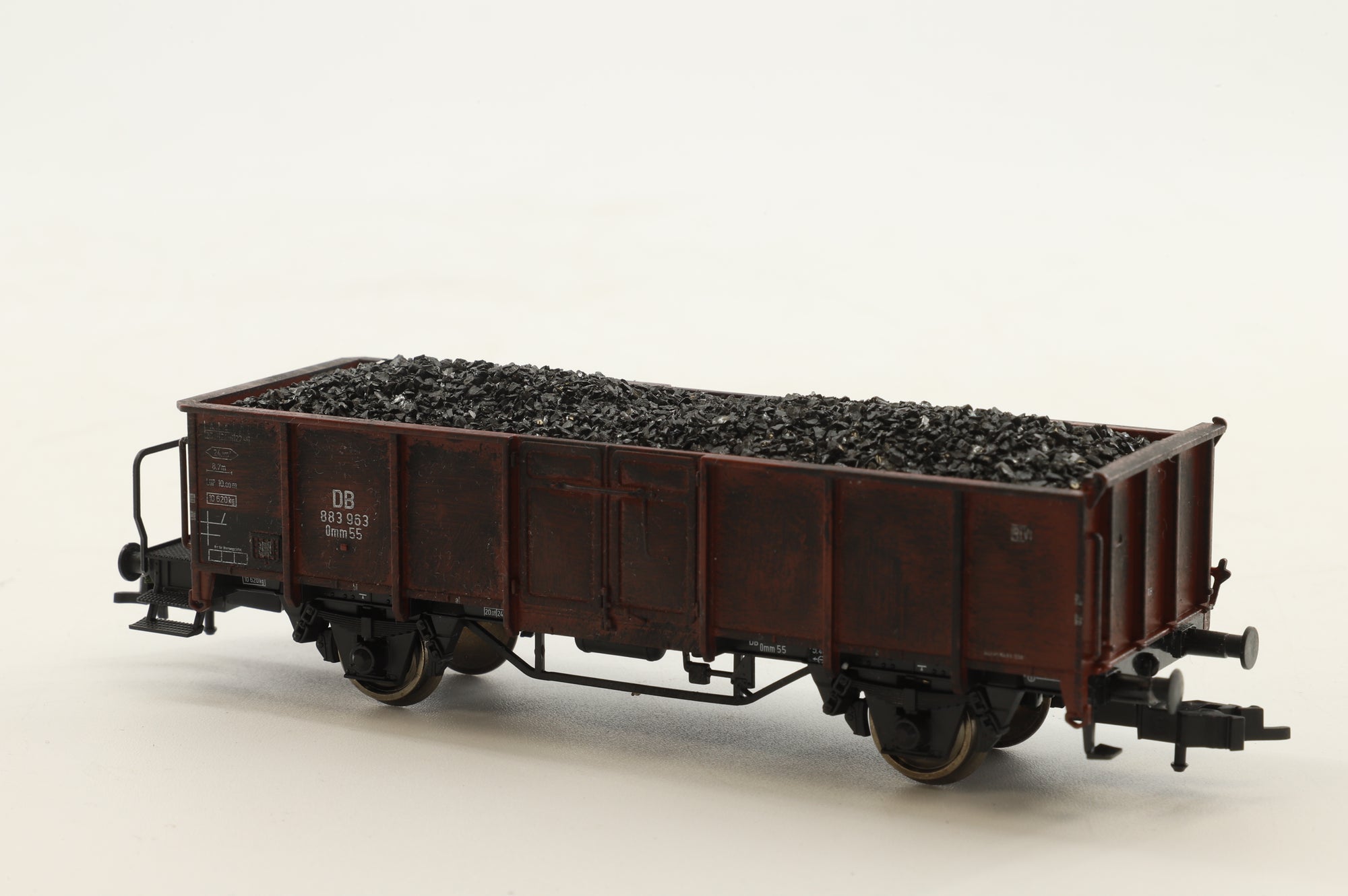 Roco HO 45944 Pack Of 3 DB Gondola Wagons Weathered - Clark Railworks