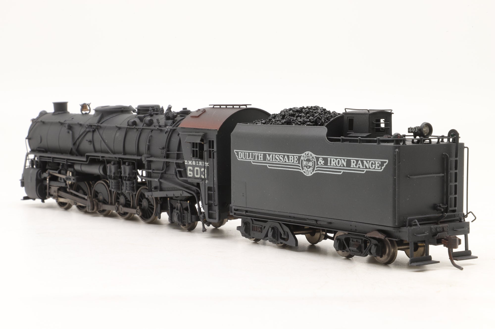 United Scale Models HO Brass DM&IR 0-10-2 Steam Locomotive Weathered Pro Custom Painted