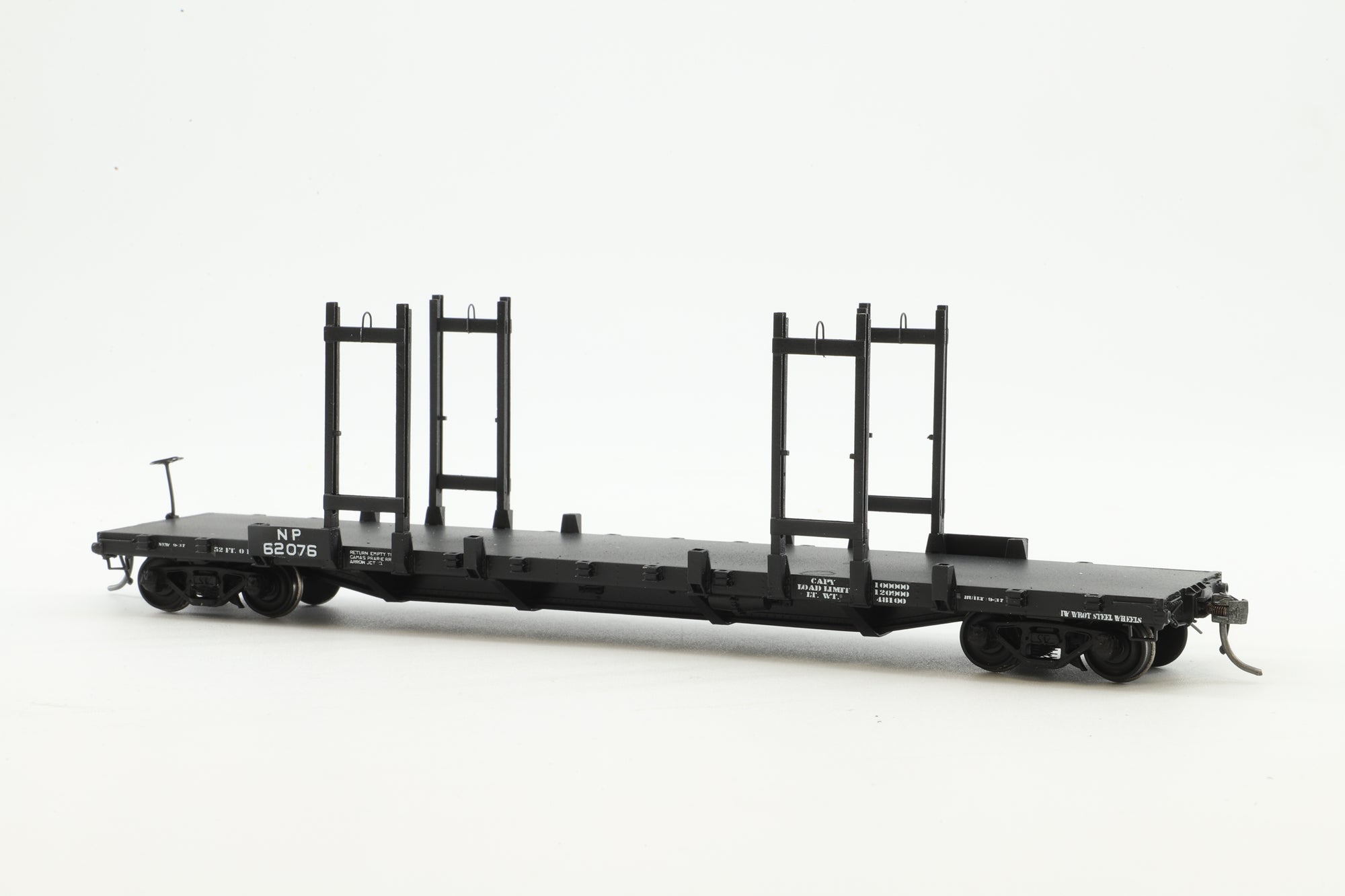 W&R Enterprises HO Brass 3235 Log & Pole Car NP 52' '62076'