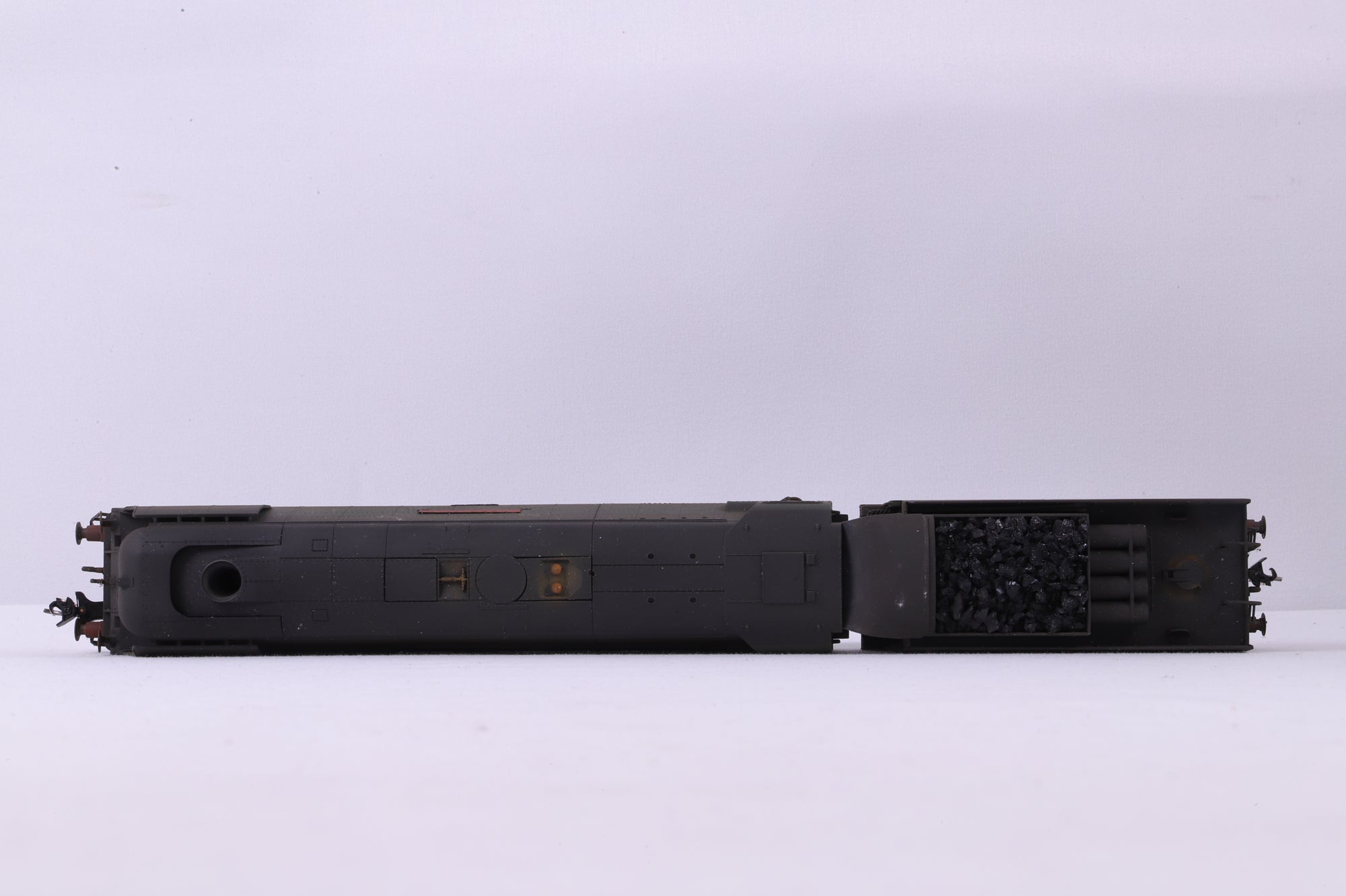 Hornby OO West Country Class No.34049 'Boscastle' in Lined BR green w/ Early Crests - DCC Sound & TMC Weathered