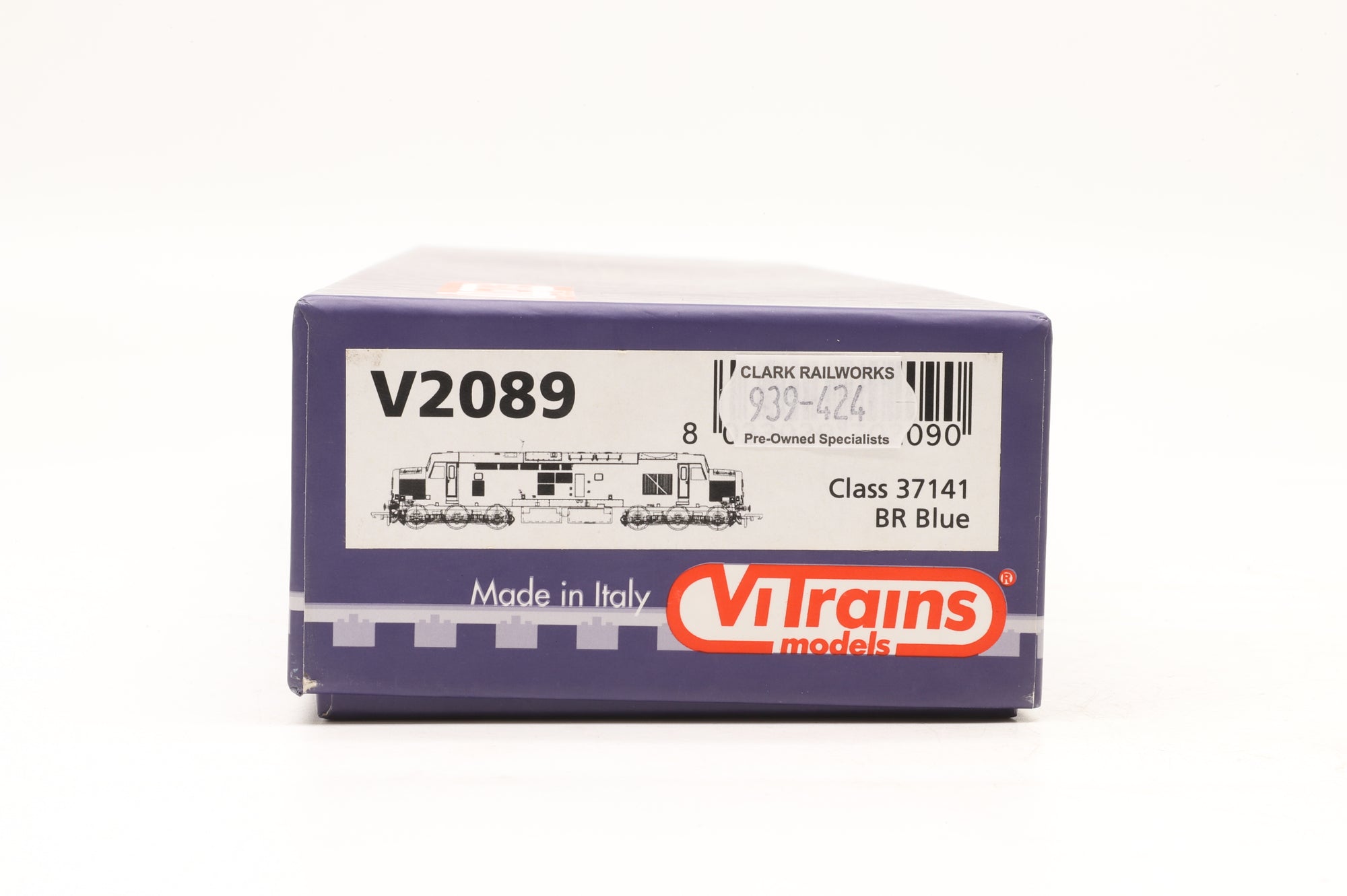 Vitrains OO V2089 Class 37141 BR Blue