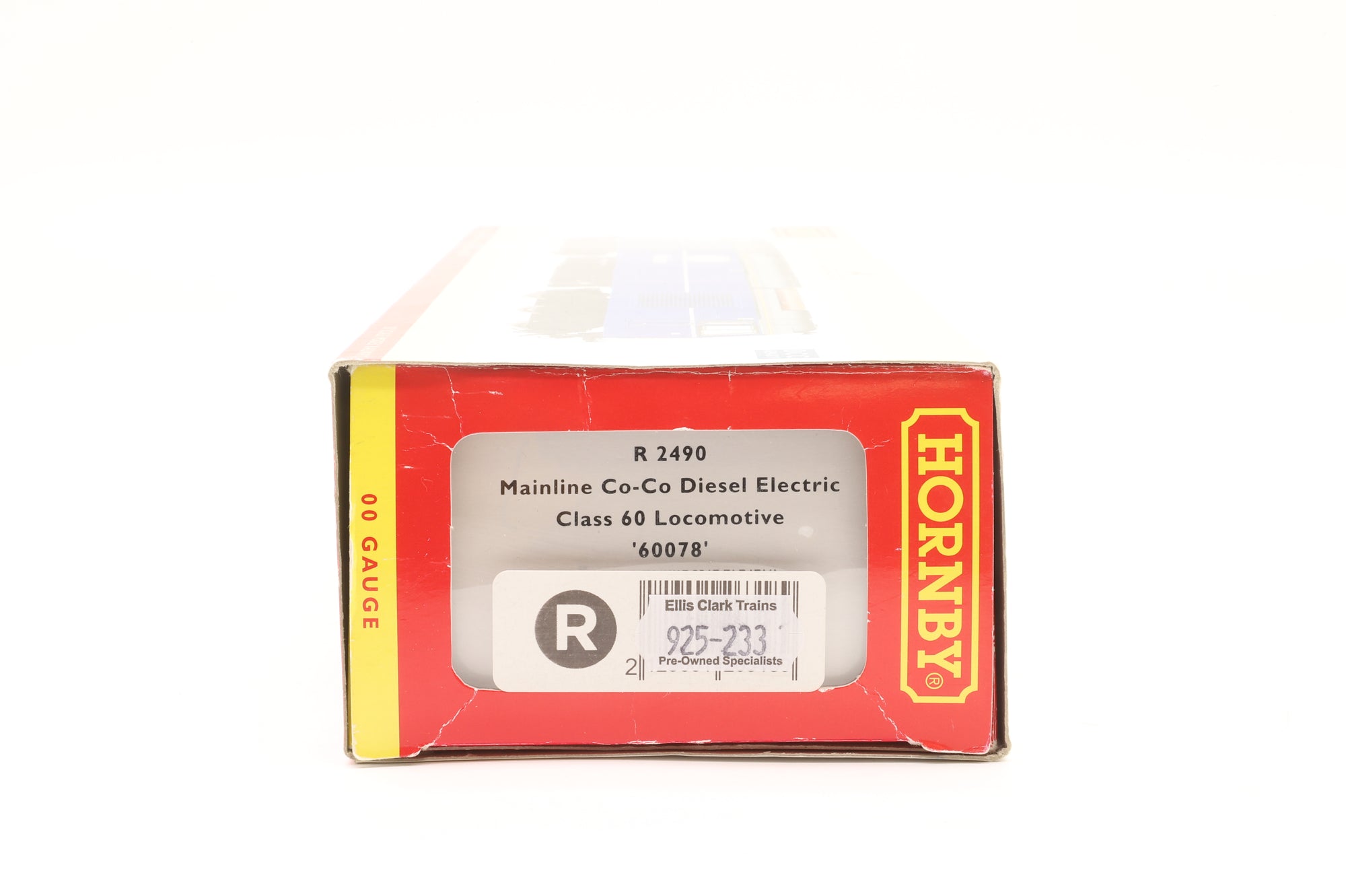 Hornby OO R2490 Class 60 60078 in Mainline Livery - DCC Sound