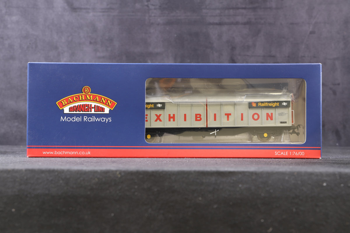 Bachmann OO 37-601K VGA Sliding Wall Van BR Railfreight Exhibition Excl. Bachmann Collectors Club Ltd Ed 216/ 504