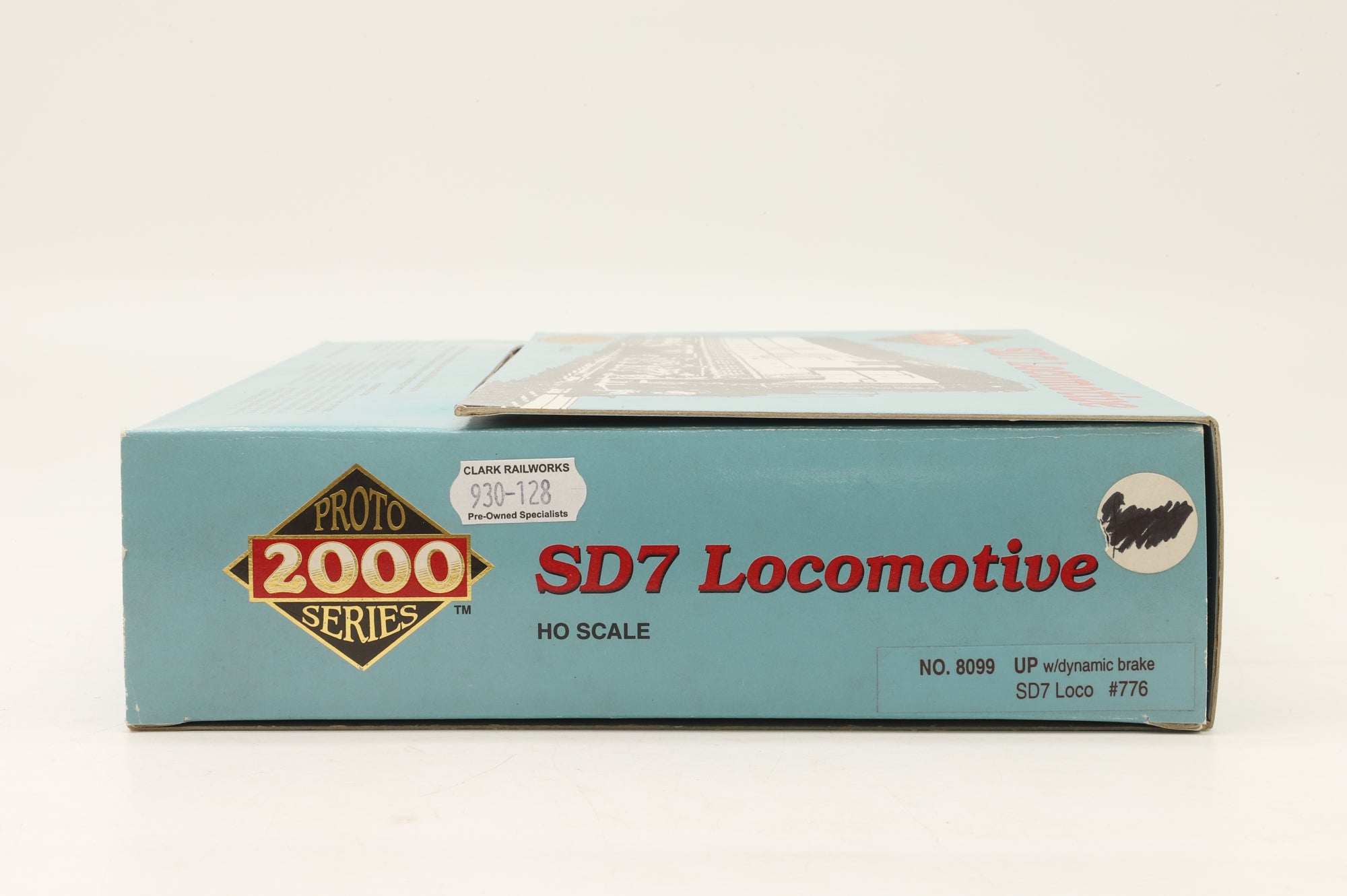Proto 2000 HO 8099 SD7 w/ Dynamic Brake #776 in UP Livery