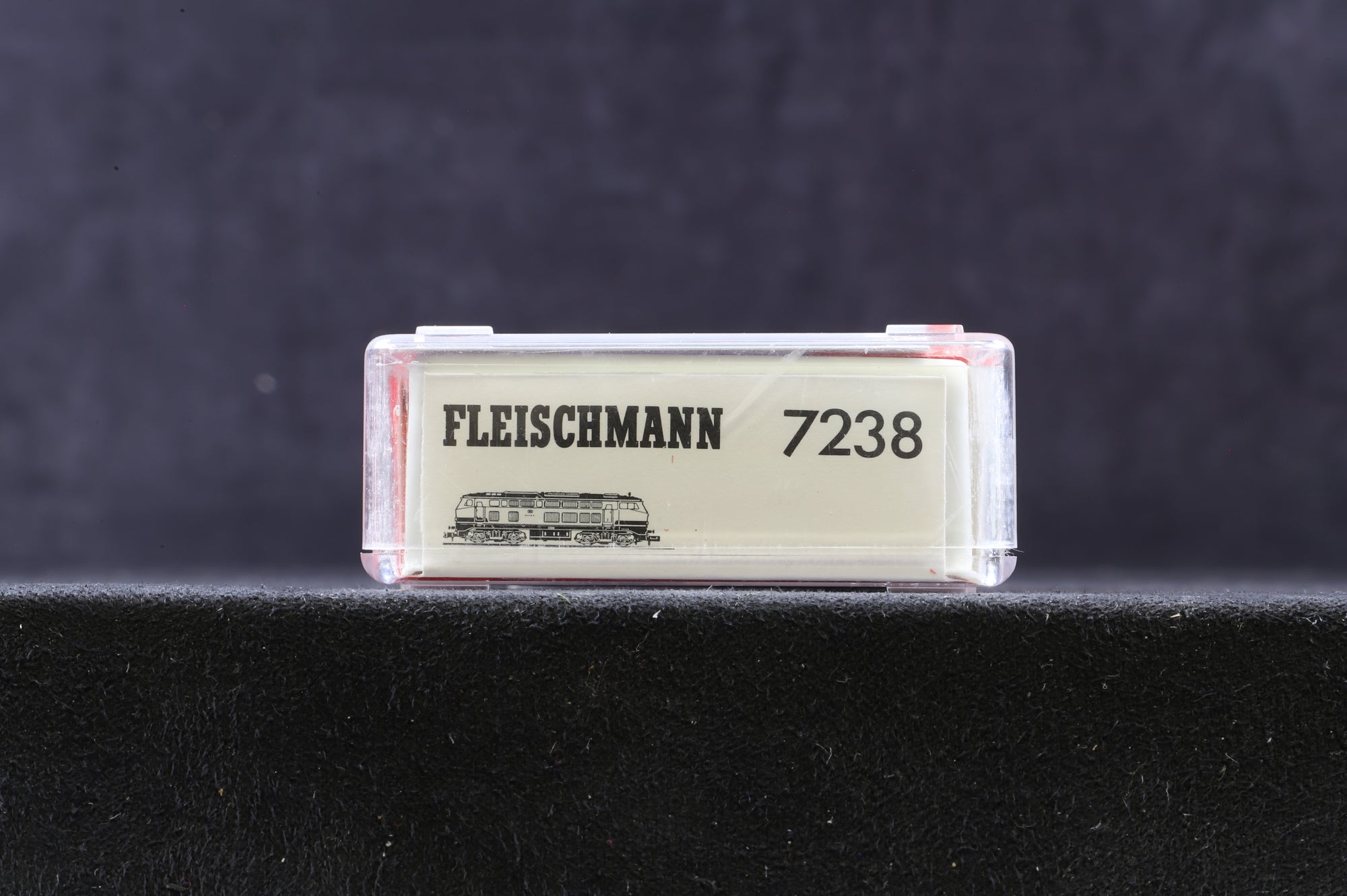 Fleischmann N Gauge 7238 DB BR 218 218390-3 in DB Red and Black