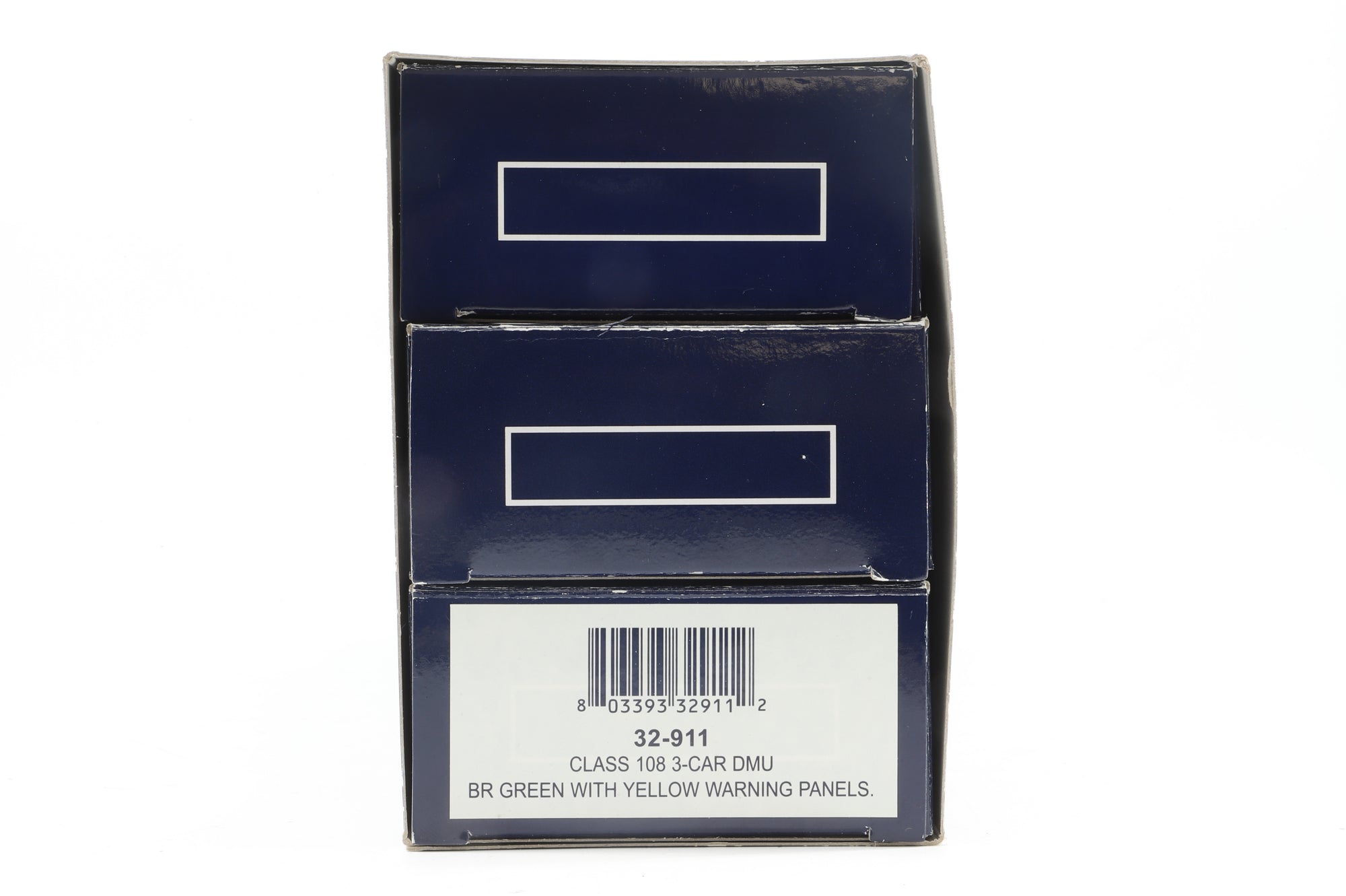 Bachmann OO 32-911 Class 108 2-Car DMU BR Green with Yellow Warning Panels