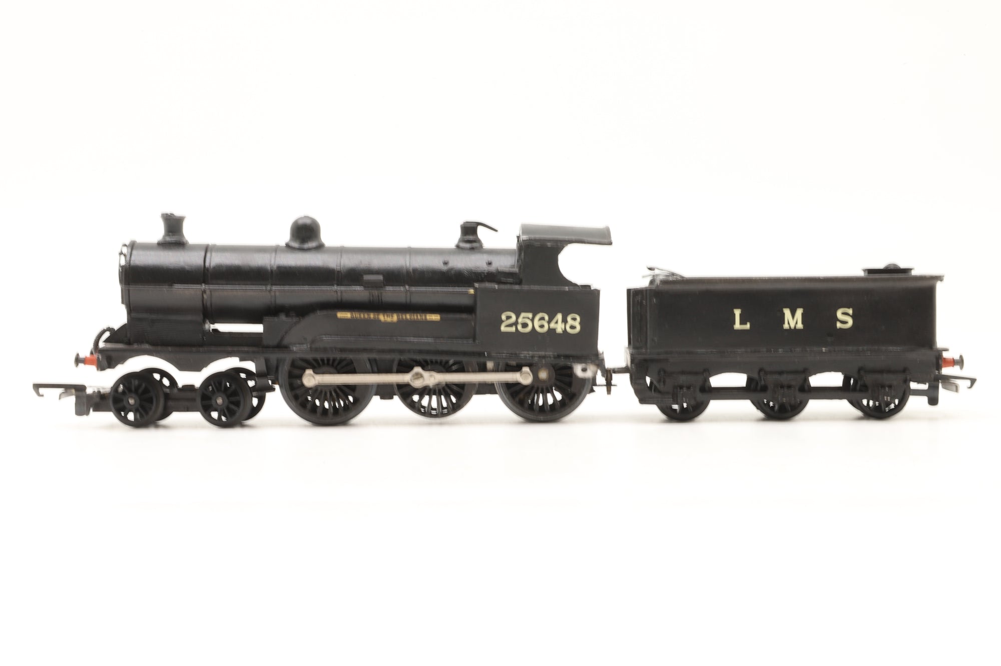 WORKSHOP Scratch Built OO LNWR Cooke Prince of Wales Class '25648' 'Queen Of The Belgians' Plain Black Non-Runner