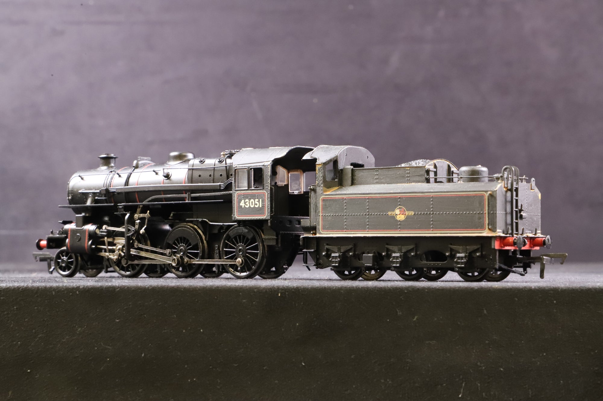 WORKSHOP Bachmann Ivatt Class 4MT '43051' BR Black Repainted