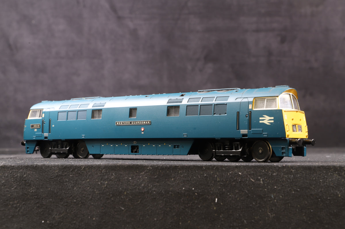 Heljan OO 5202 Class 52 &#39;1025&#39; &#39;Western Guardsman&#39; BR Blue Renamed