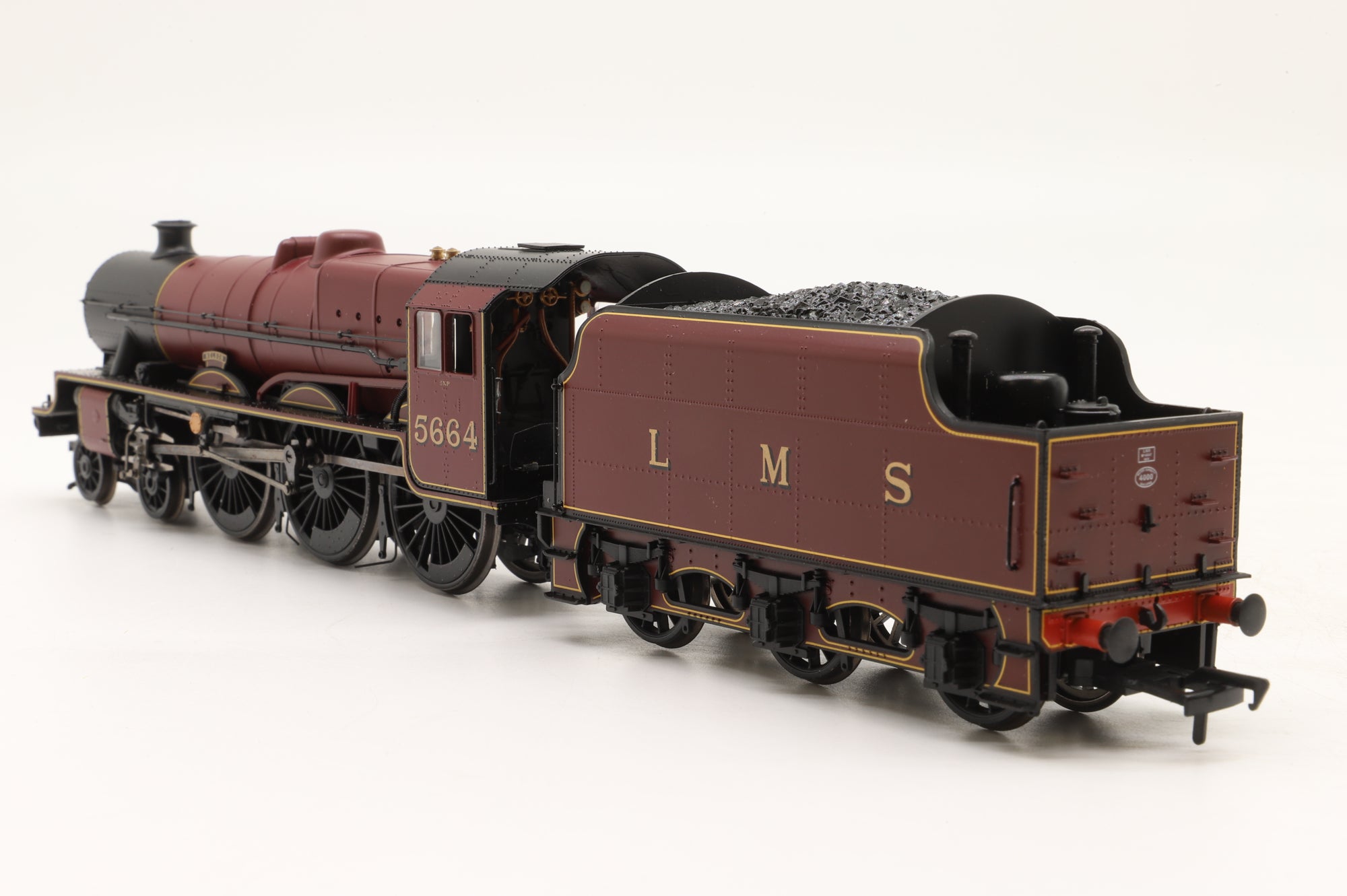 Bachmann OO 31-187 Jubilee Class '5664' 'Nelson' LMS Crimson DCC Fitted