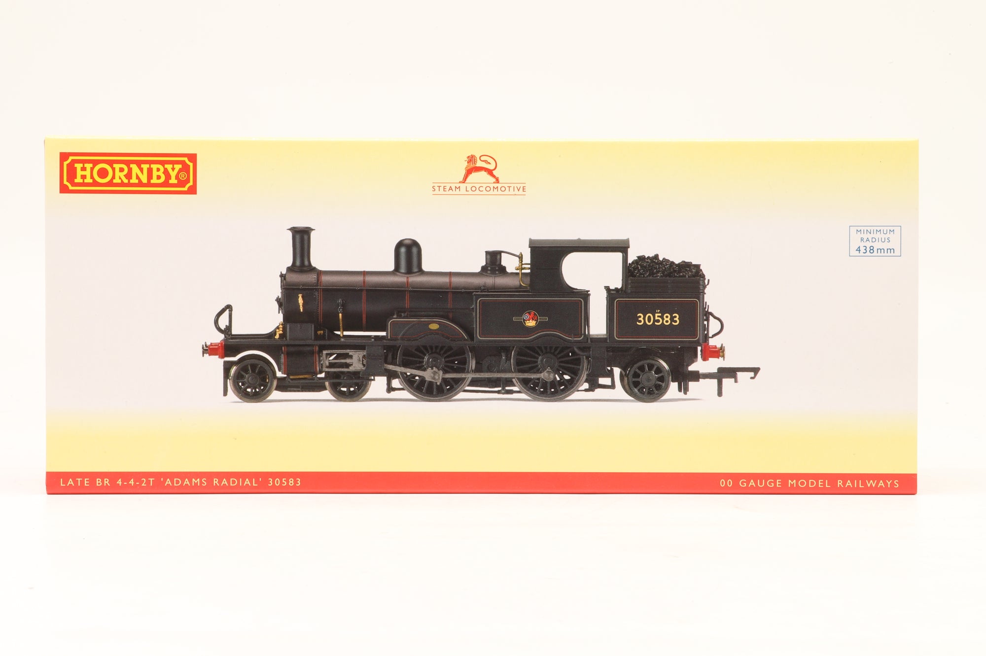 Hornby OO R3423 BR (Late) 4-4-2T 'Adams Radial' No. 30583