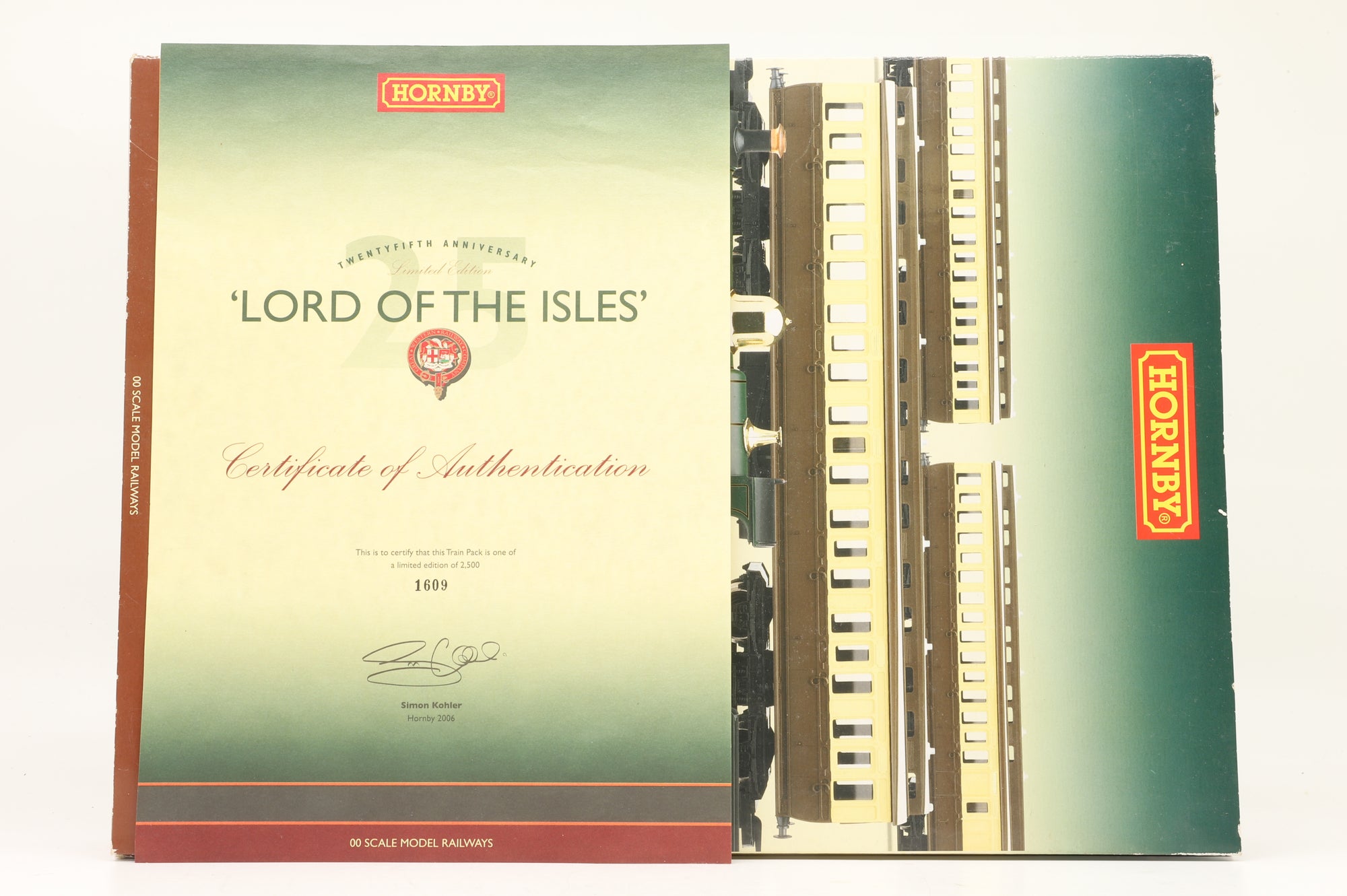 Hornby OO R2560 Lord of the Isles Train Pack Ltd Ed 1609/ 2500
