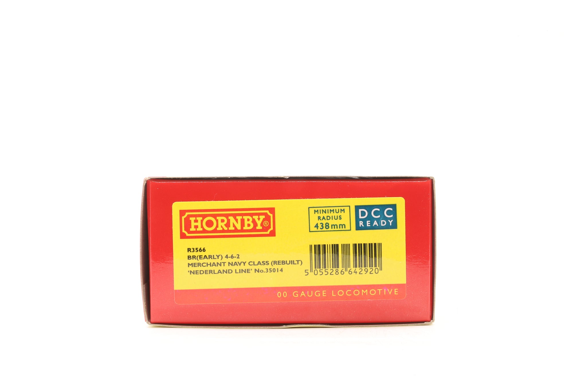 Hornby OO R3566 Merchant Navy Class 35014 'Nederland Line' in Lined BR Green E/C