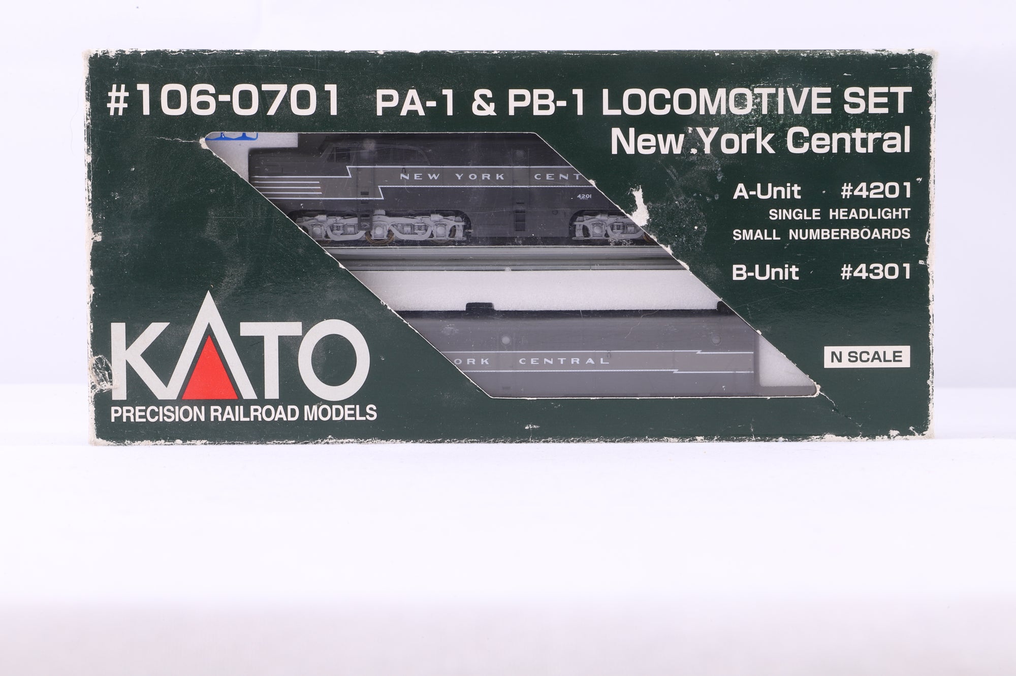 Kato N 106-0701 PA-1 & PB-1 Set New York Central '4201' & '4301'