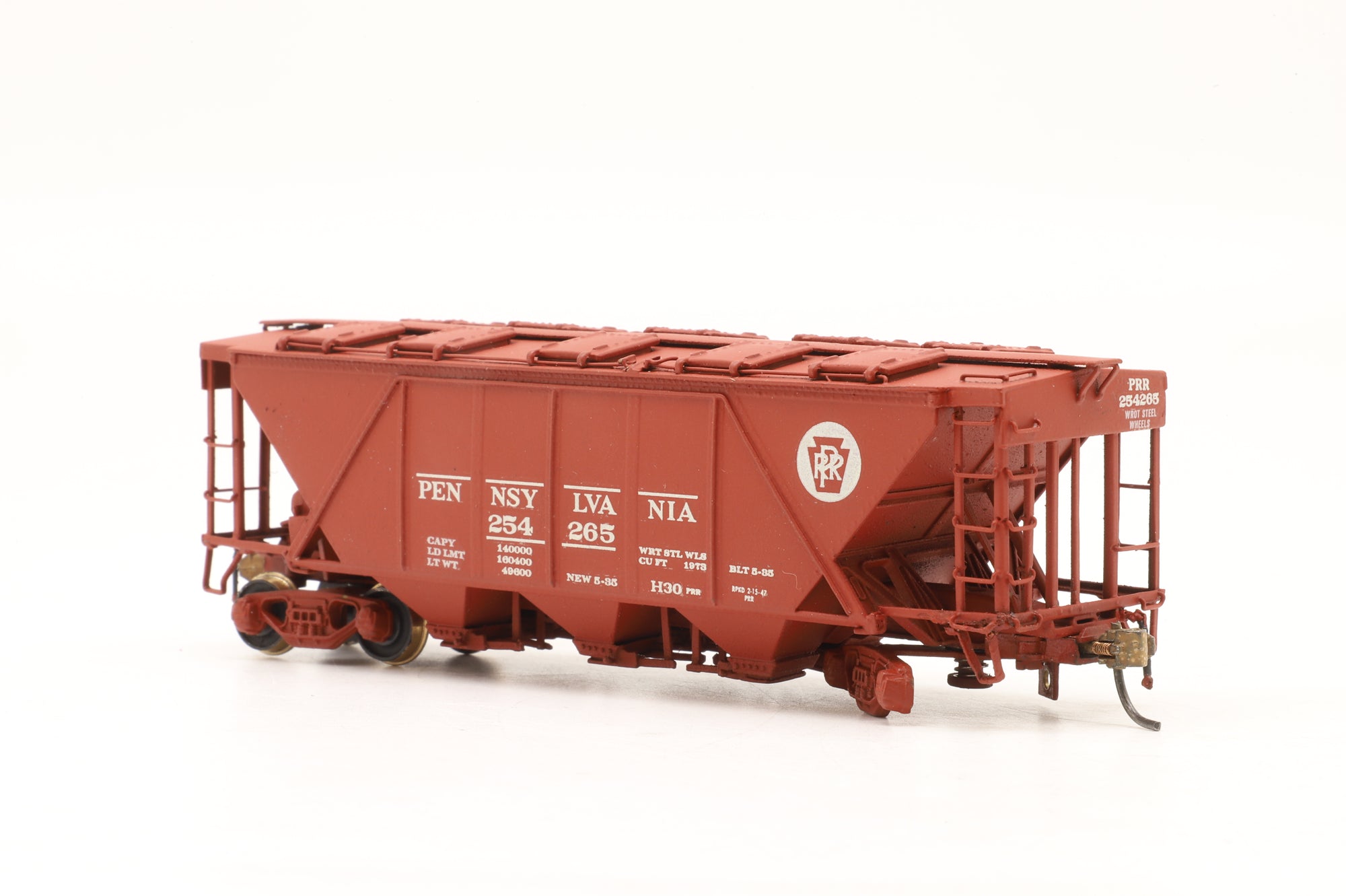 Oriental Limited HO Brass PRR H30 Covered Hopper