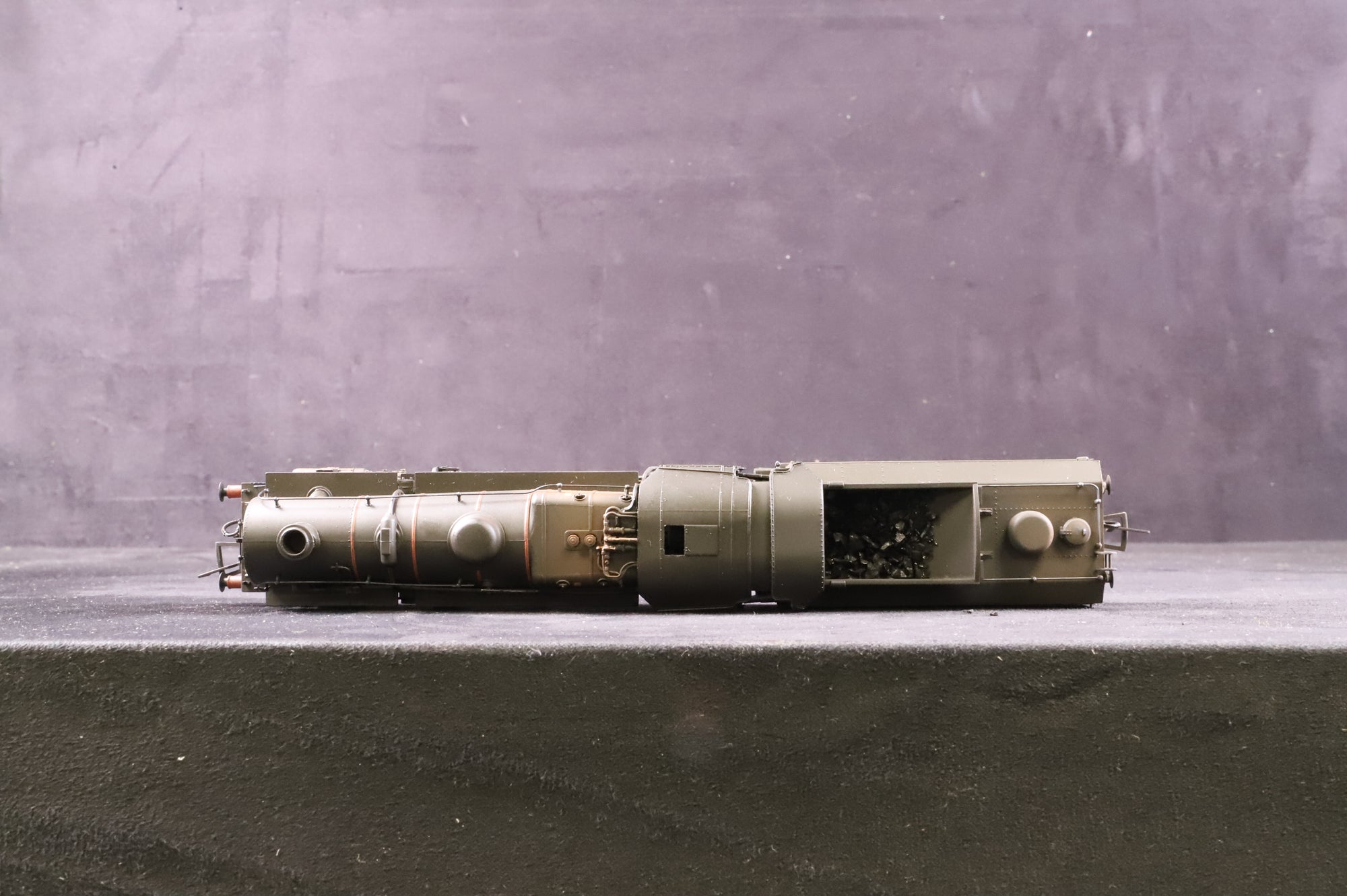 Bachmann OO 32-580A Ivatt Class 4MT 43014 in BR Lined Black w/ Late Crests - Weathered