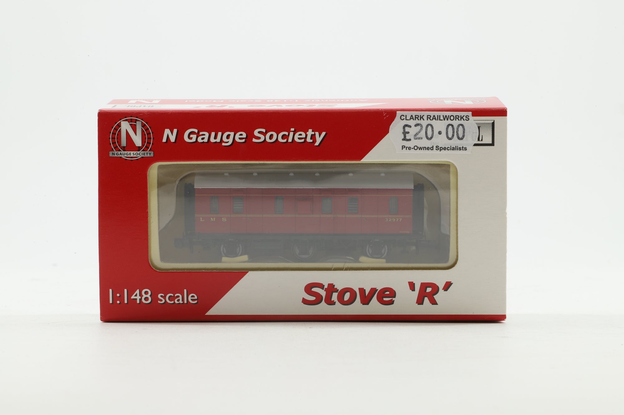 Dapol N Gauge Stove 'R' 32977 in LMS Crimson