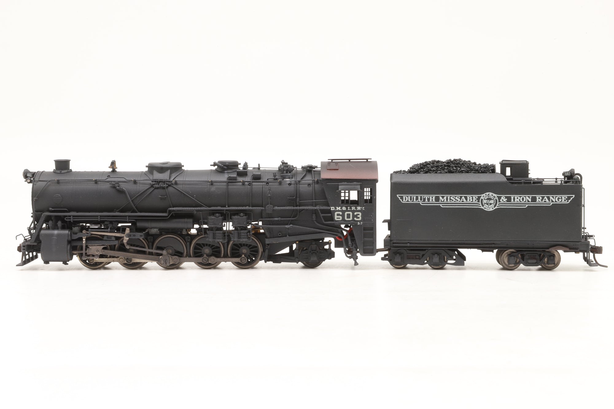 United Scale Models HO Brass DM&IR 0-10-2 Steam Locomotive Weathered Pro Custom Painted