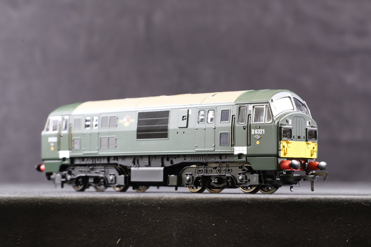 Dapol OO 4D-012-007 Class 22 &#39;D6321&#39; BR green SYP Font A H/Code