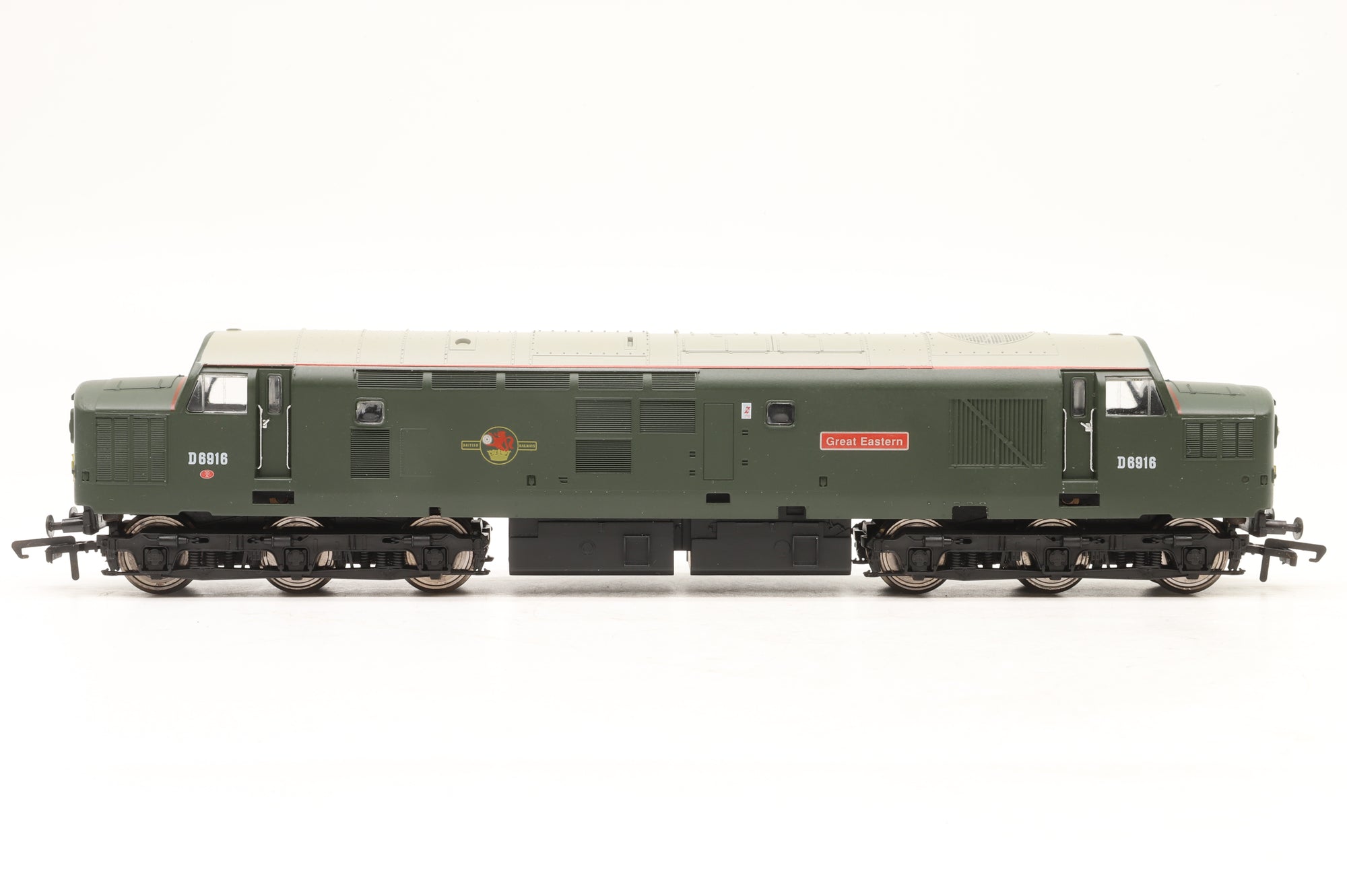 Vitrains OO V0001L Class 37 Chassis with 'D6916' Great Eastern BR Green Late Crest Body