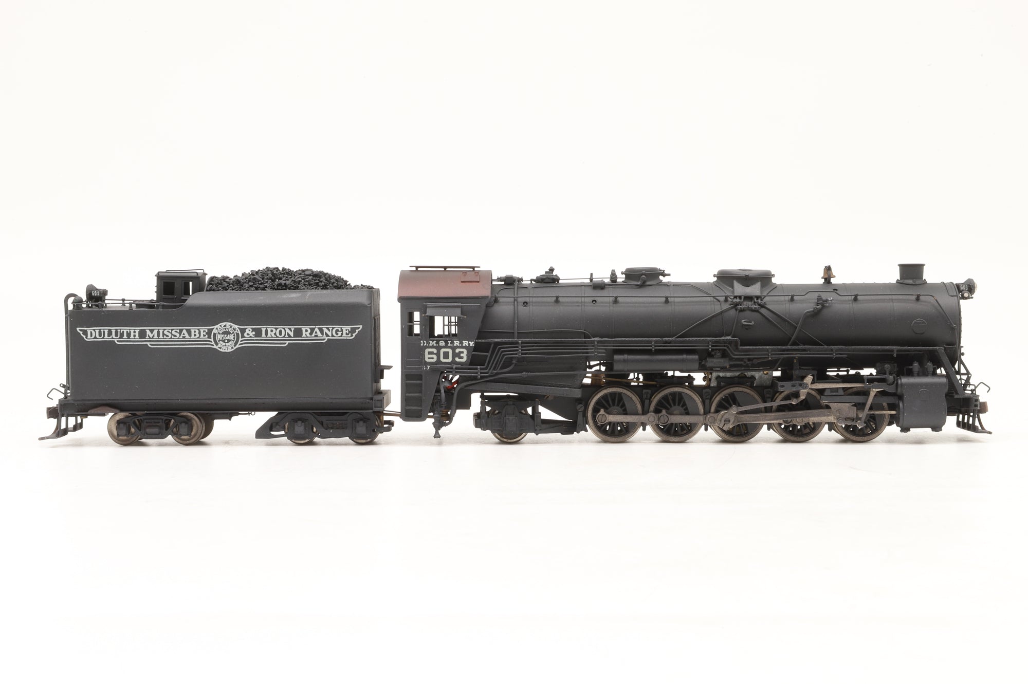 United Scale Models HO Brass DM&IR 0-10-2 Steam Locomotive Weathered Pro Custom Painted
