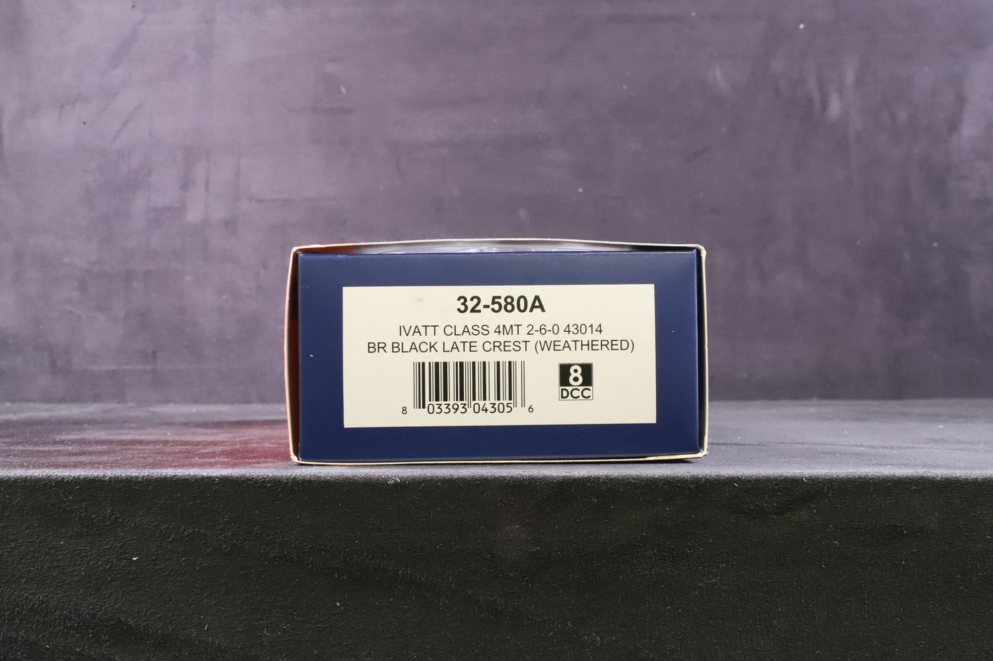 Bachmann OO 32-580A Ivatt Class 4MT 43014 in BR Lined Black w/ Late Crests - Weathered