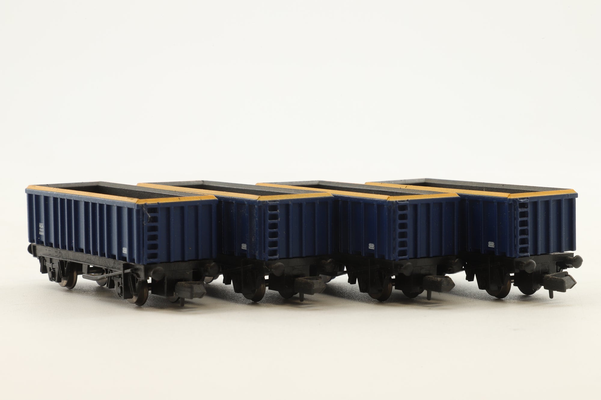 Graham Farish N 373577 Rake of 4 46 Tonne g/w MEA Open Mineral Wagon Mainline