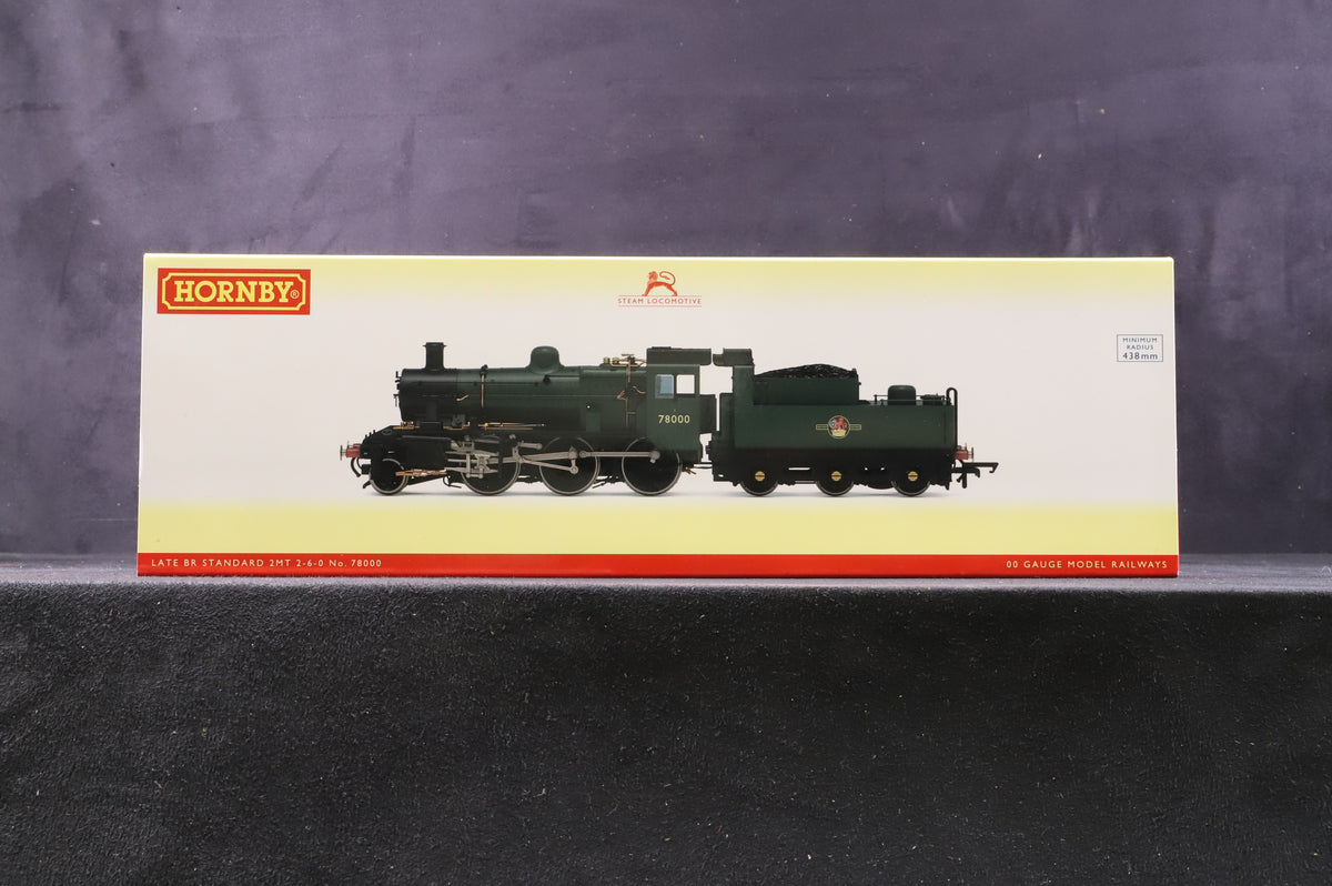 Hornby R3839 Late BR Standard 2MT 2-6-0 &#39;78000&#39;