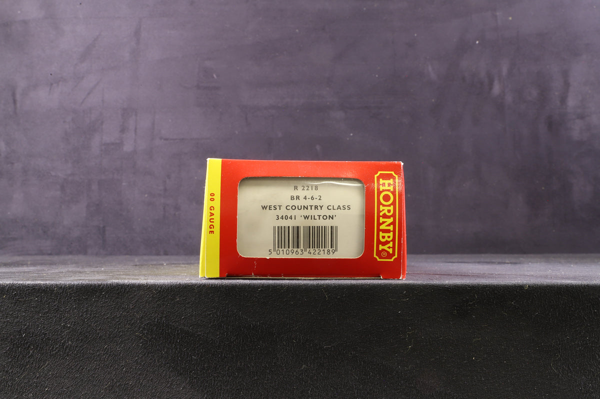 Hornby OO R2218 BR 4-6-2 West Country Class &#39;34041&#39; &#39;Wilton&#39;