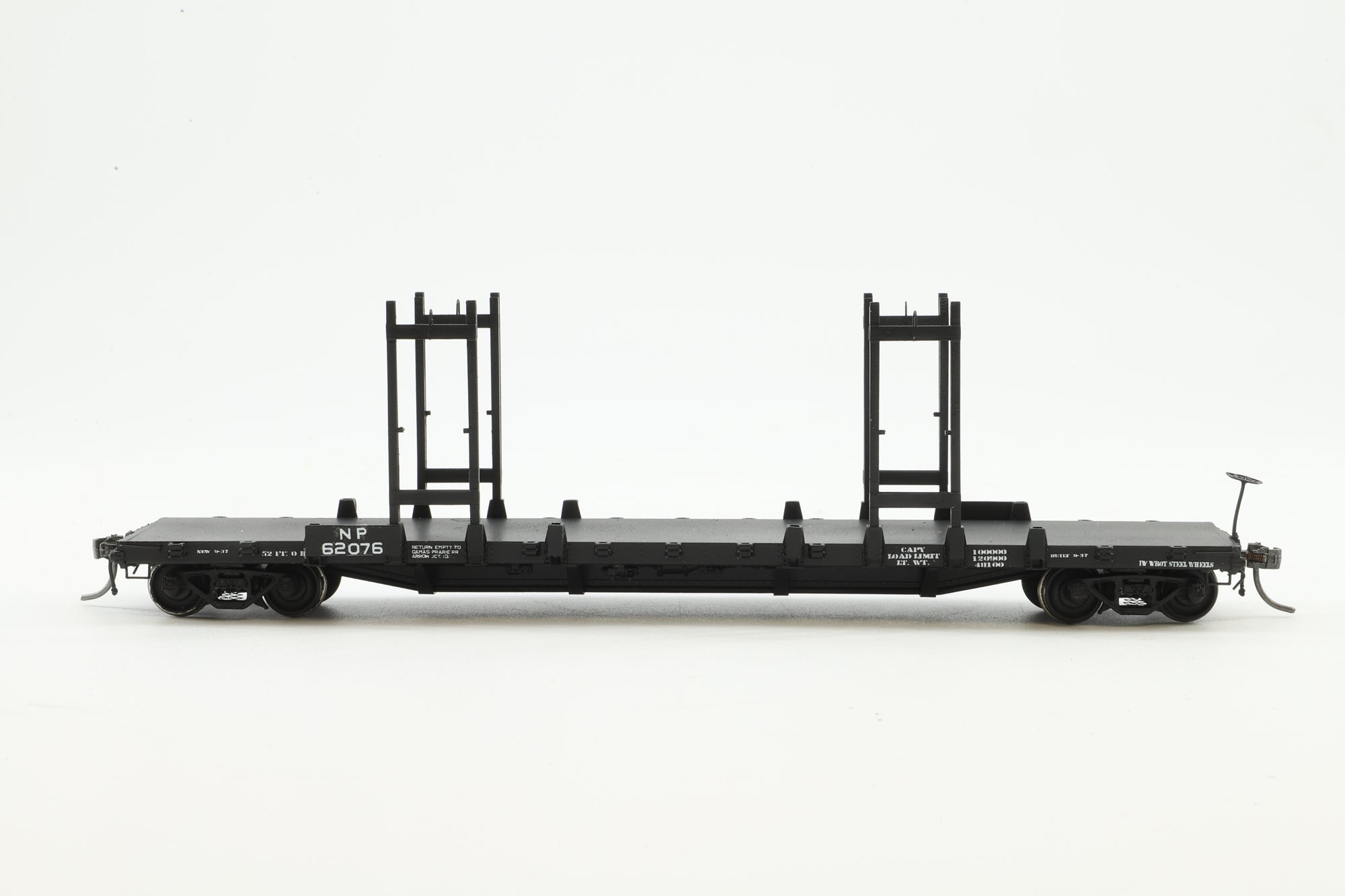 W&R Enterprises HO Brass 3235 Log & Pole Car NP 52' '62076'