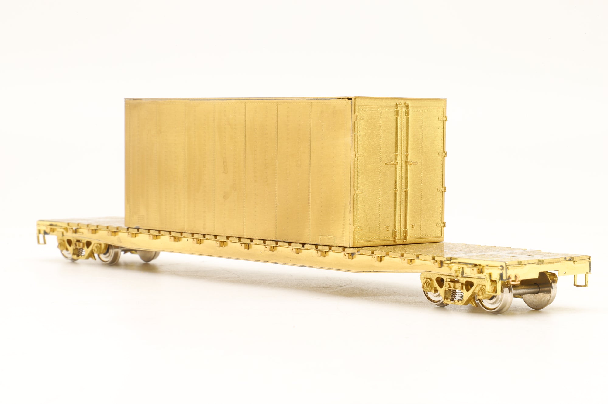 Overland Models Inc. HO Brass OMI-3021 UP 65' Idler Flat Car Class F-70-15 Unpainted