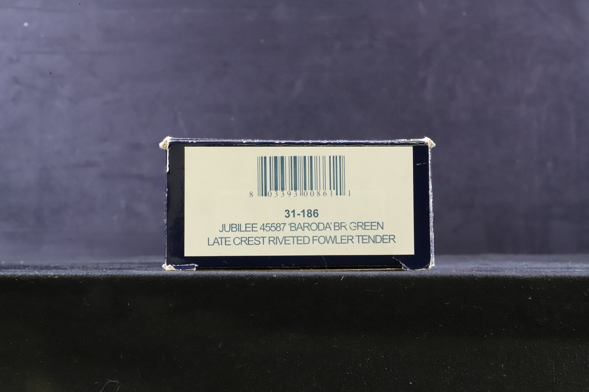 Bachmann OO Jubilee Class '45587' 'Baroda' BR Green L/C Fowler Tender Weathered