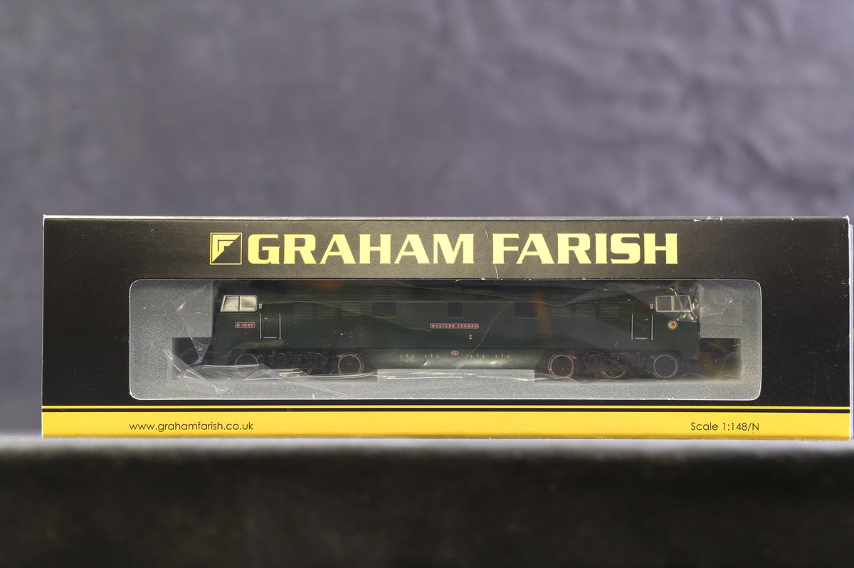 Graham Farish N 371-403 Class 52 &#39;D1035&#39; BR Green &#39;Western Yeoman&#39;