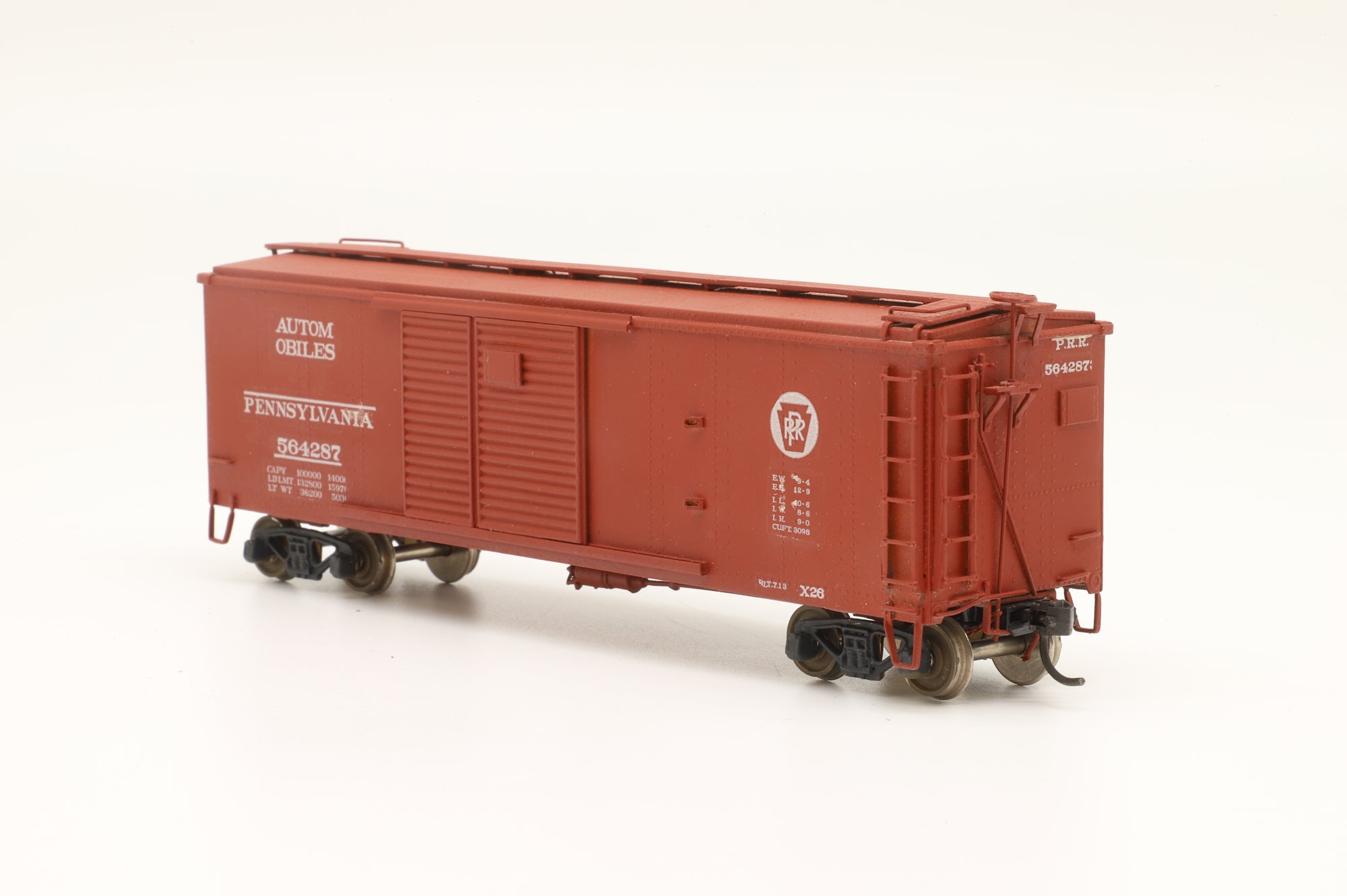 Oriental Limited HO Brass PRR X-28 Automobile Box Car