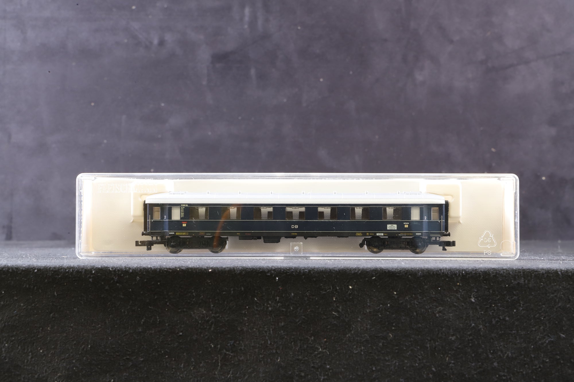 Fleischmann N Rake Of 3 Mixed Express Baggage Car & Passenger Car Inc. 8853, 8850 & 863001