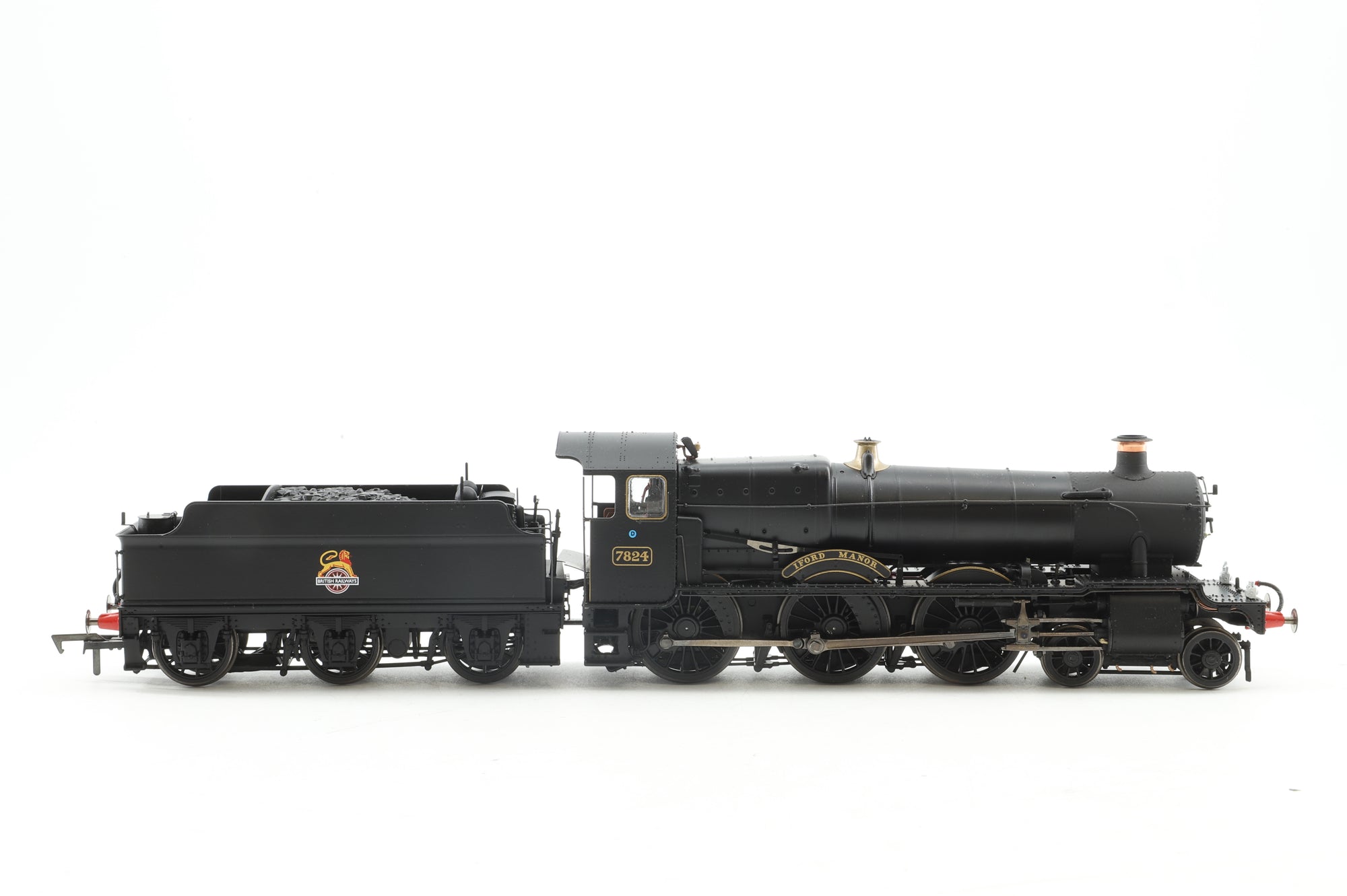 Accurascale HO ACC2510 Manor Class 7824 'Iford Manor' in BR Black w/ Early Crests