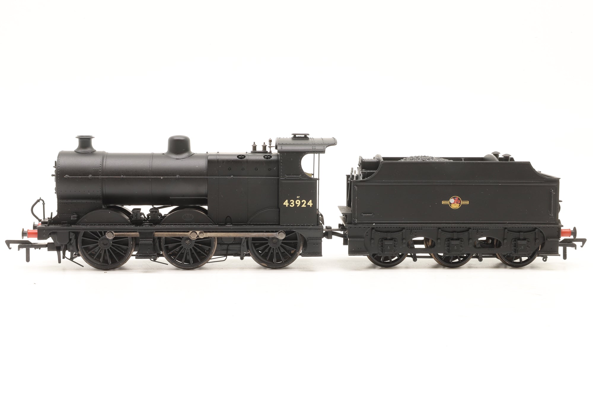 Bachmann OO 31-882 Class 4F '43924' BR Black Late Crest