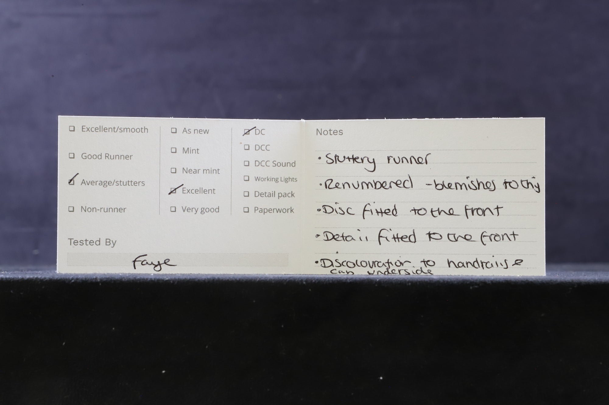 Hornby OO R2355 Class Q1 '33003' BR Black E/C Renumbered